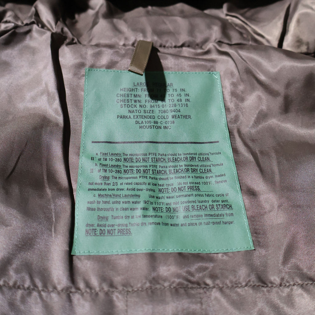 HOUSTON / 50311 ECWCS PARKA OLIVE