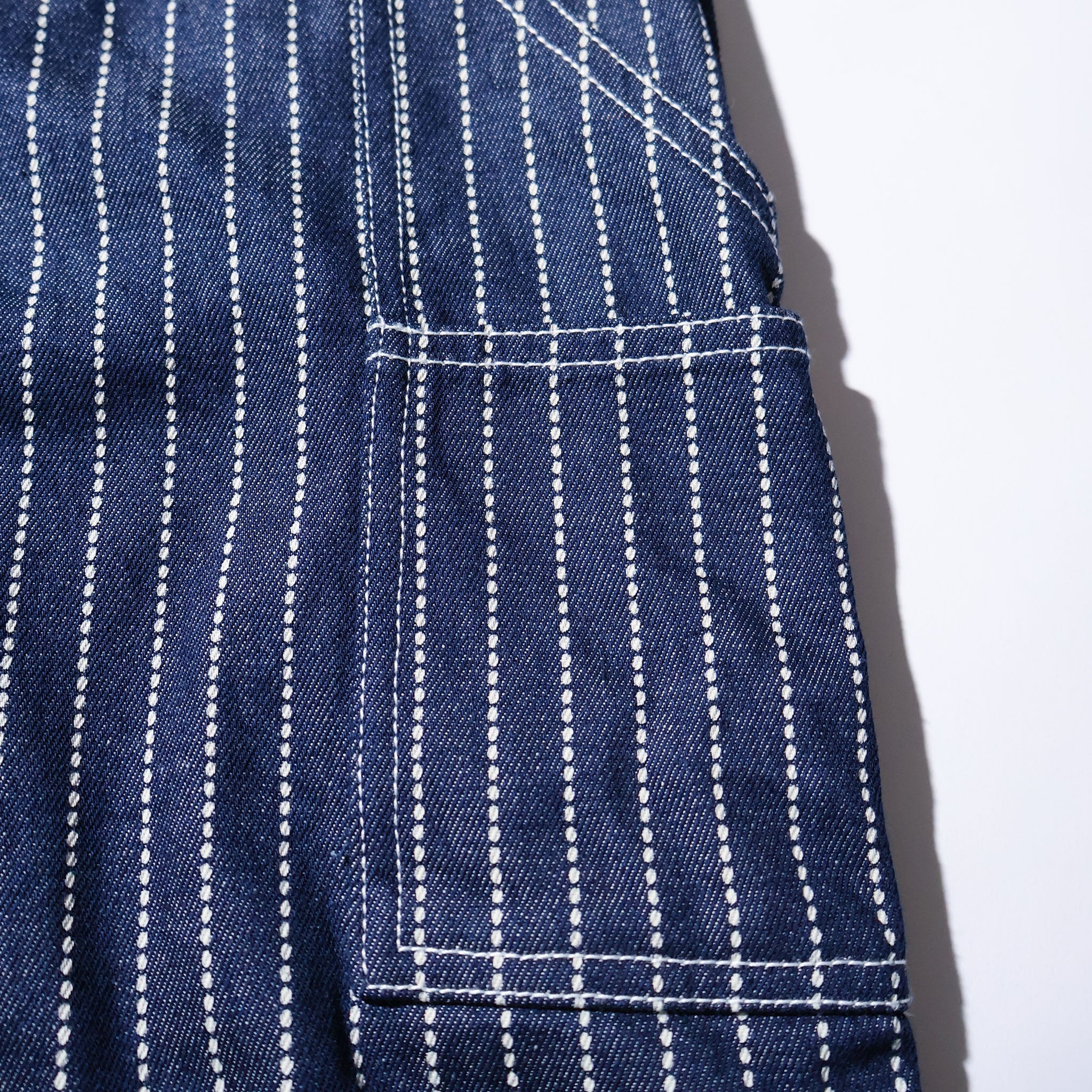 HOUSTON / 10165 WABASH DENIM DOUBLE KNEE PAINTER PANTS