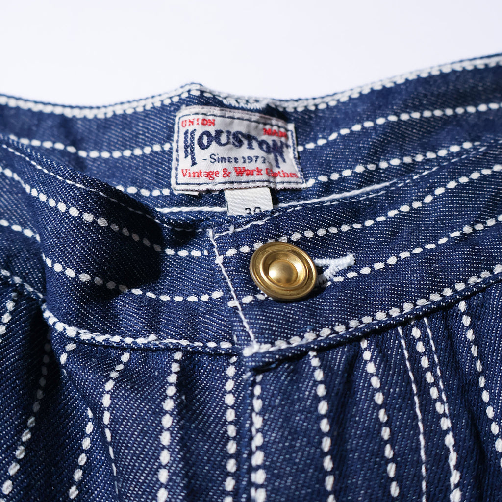 HOUSTON / 10165 WABASH DENIM DOUBLE KNEE PAINTER PANTS