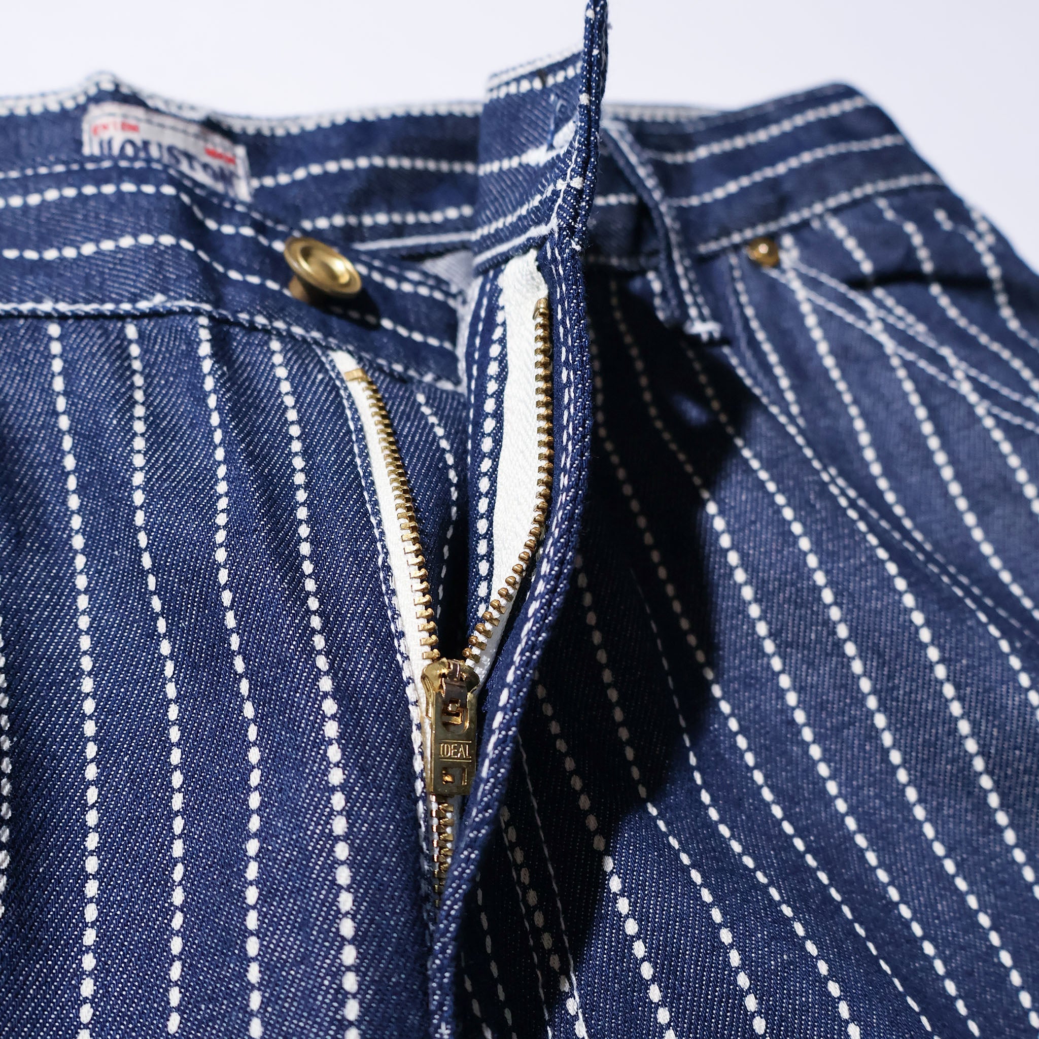 HOUSTON / 10165 WABASH DENIM DOUBLE KNEE PAINTER PANTS