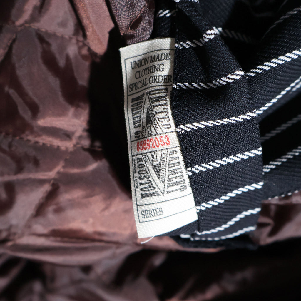HOUSTON / 51500 STRIPE VIYELLA COVERALL BLACK