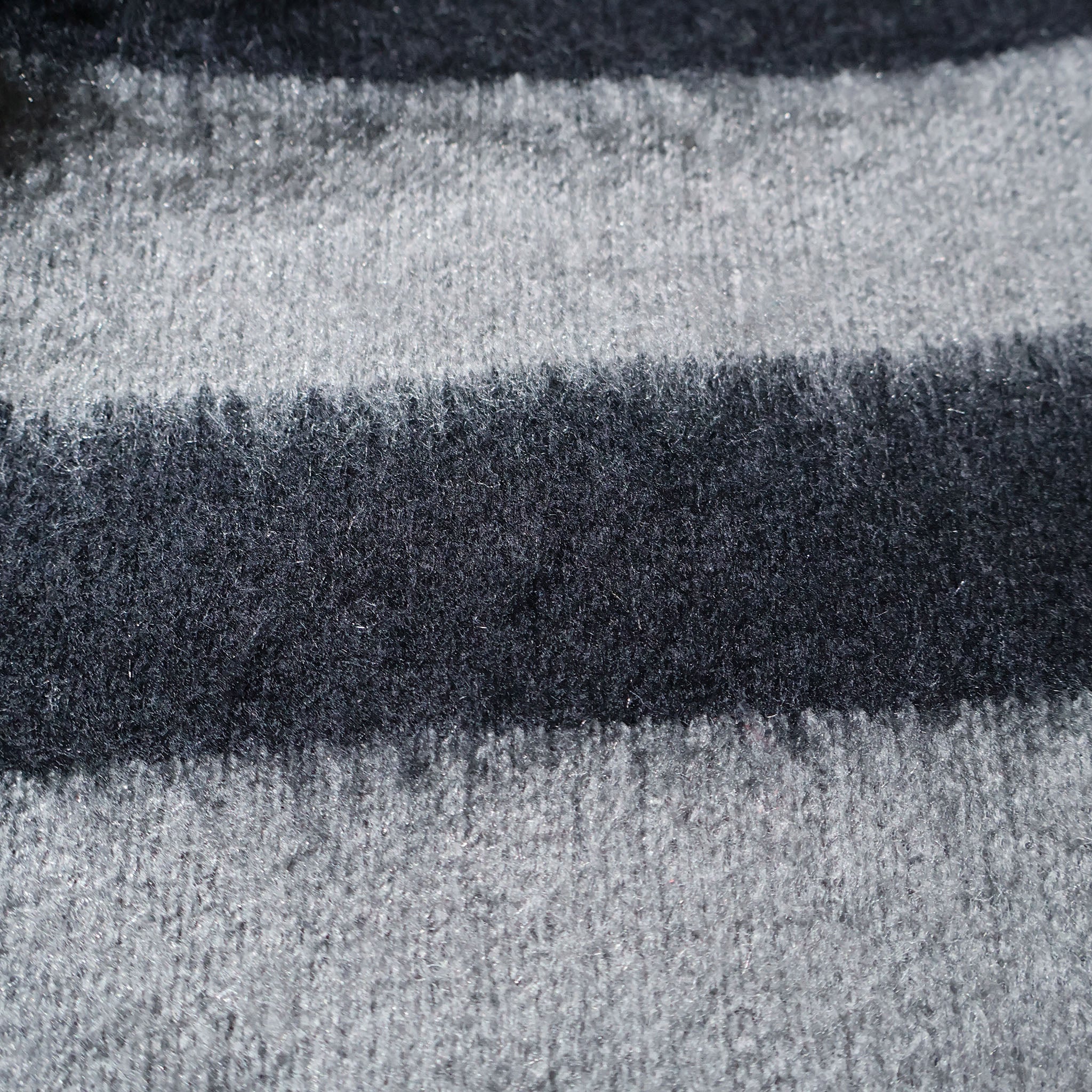 UNIVERD72 / 22335 MOHAIR TOUCH ZIP PARKA  GRAY (BORDER)