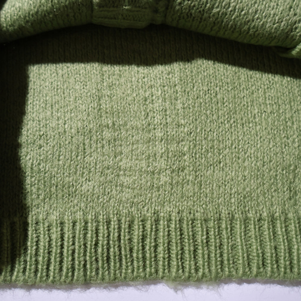 UNIVERD72 / 22326 MOHAIR TOUCH CARDIGAN GREEN