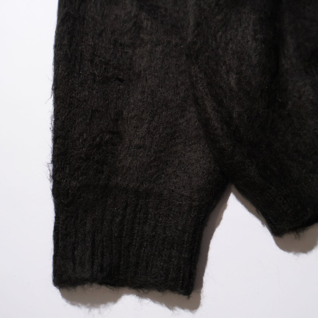 UNIVERD72 / 22326 MOHAIR TOUCH CARDIGAN BLACK