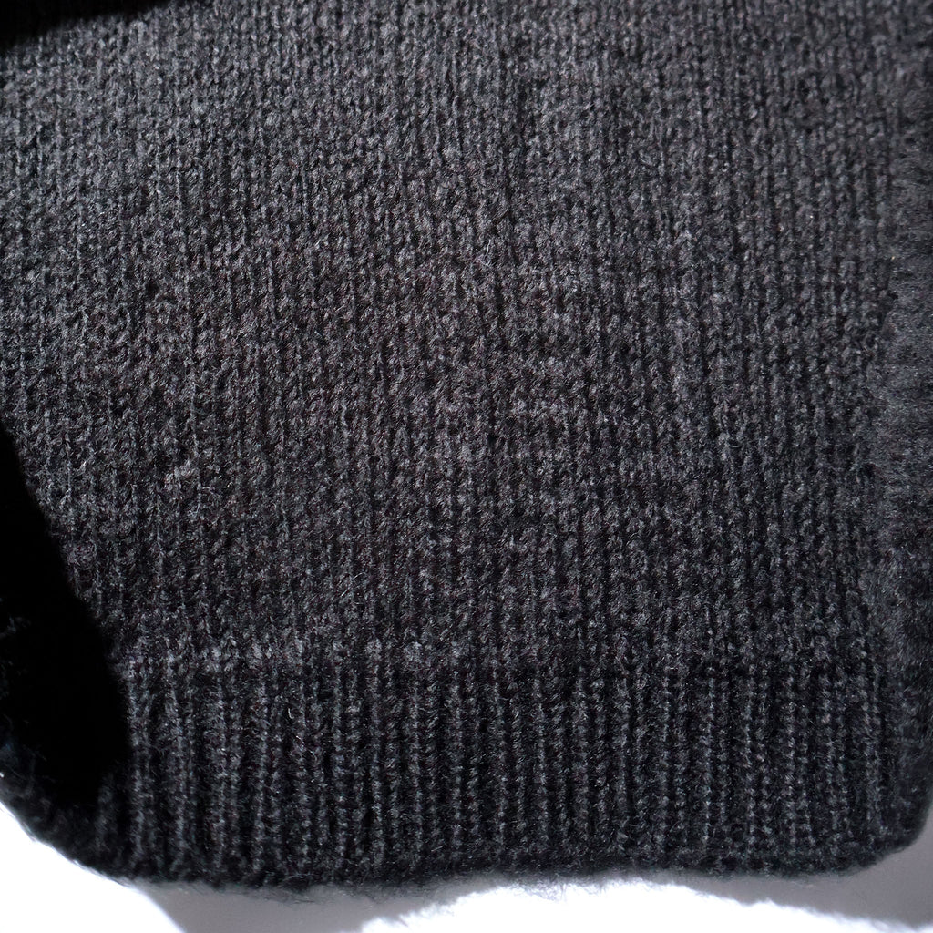 UNIVERD72 / 22326 MOHAIR TOUCH CARDIGAN BLACK