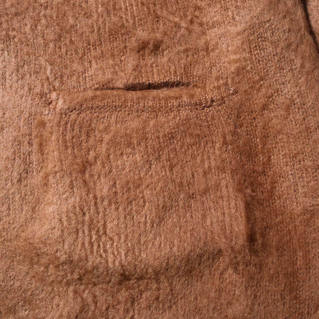 UNIVERD72 / 22326 MOHAIR TOUCH CARDIGAN BROWN