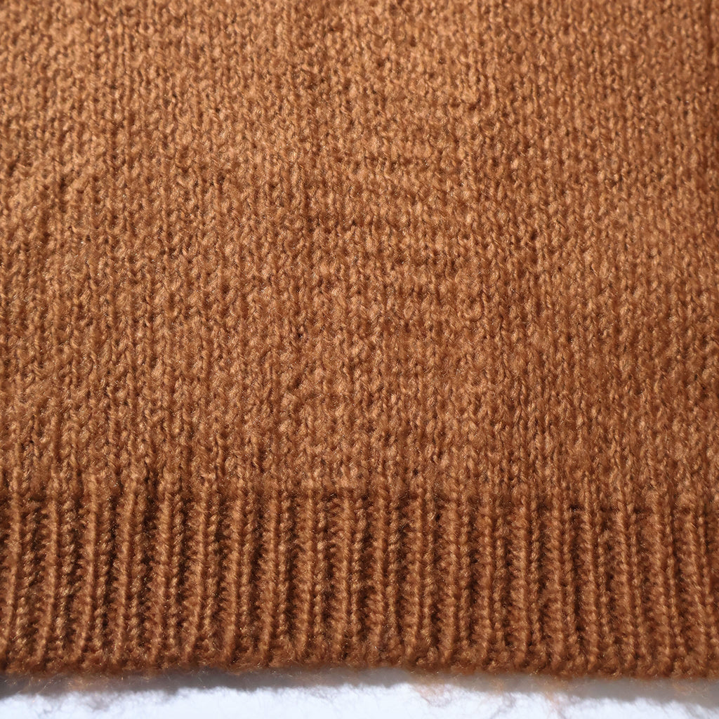 UNIVERD72 / 22326 MOHAIR TOUCH CARDIGAN BROWN