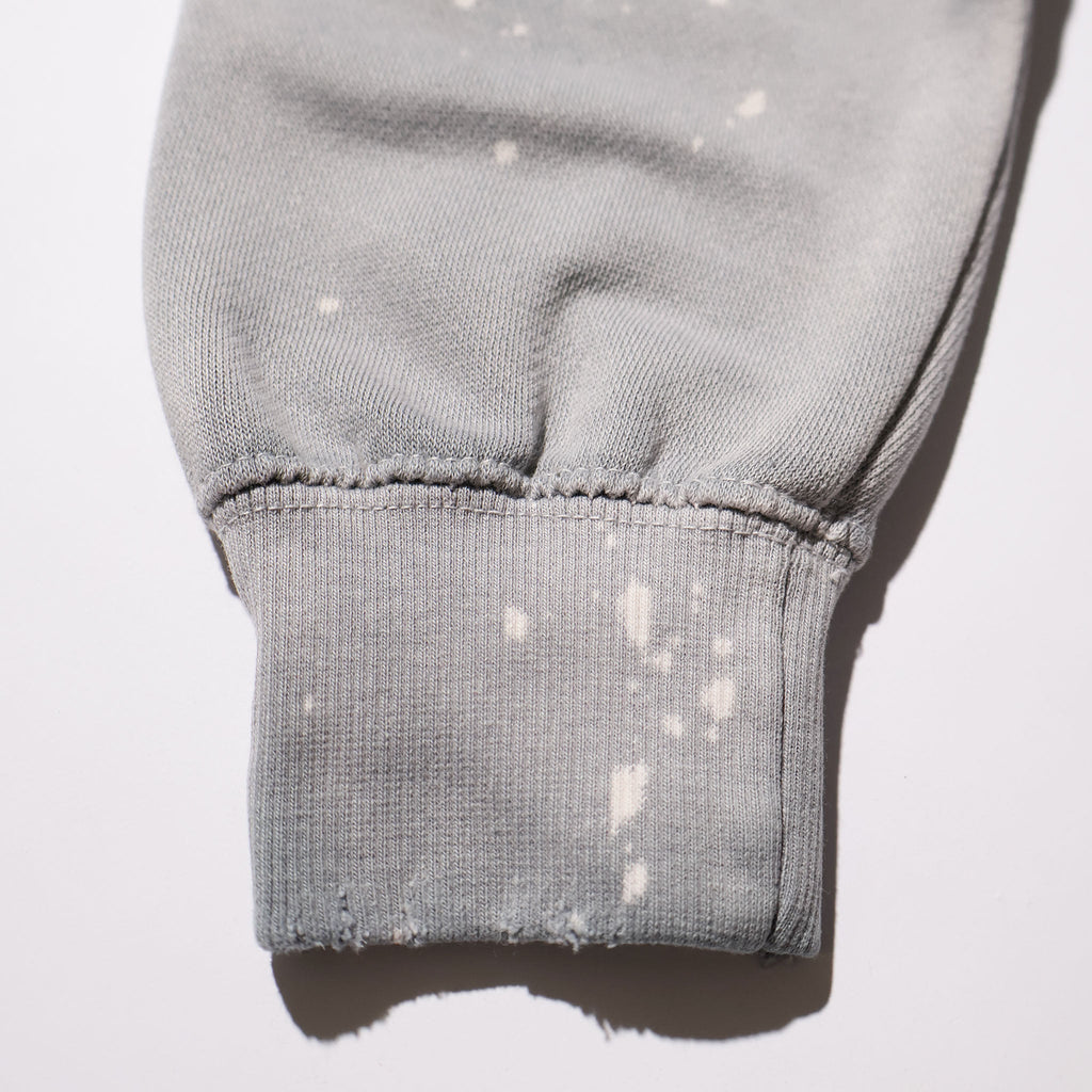 MOOJIMOOJI / CLASSIC SWEAT SPLATTER GRAY