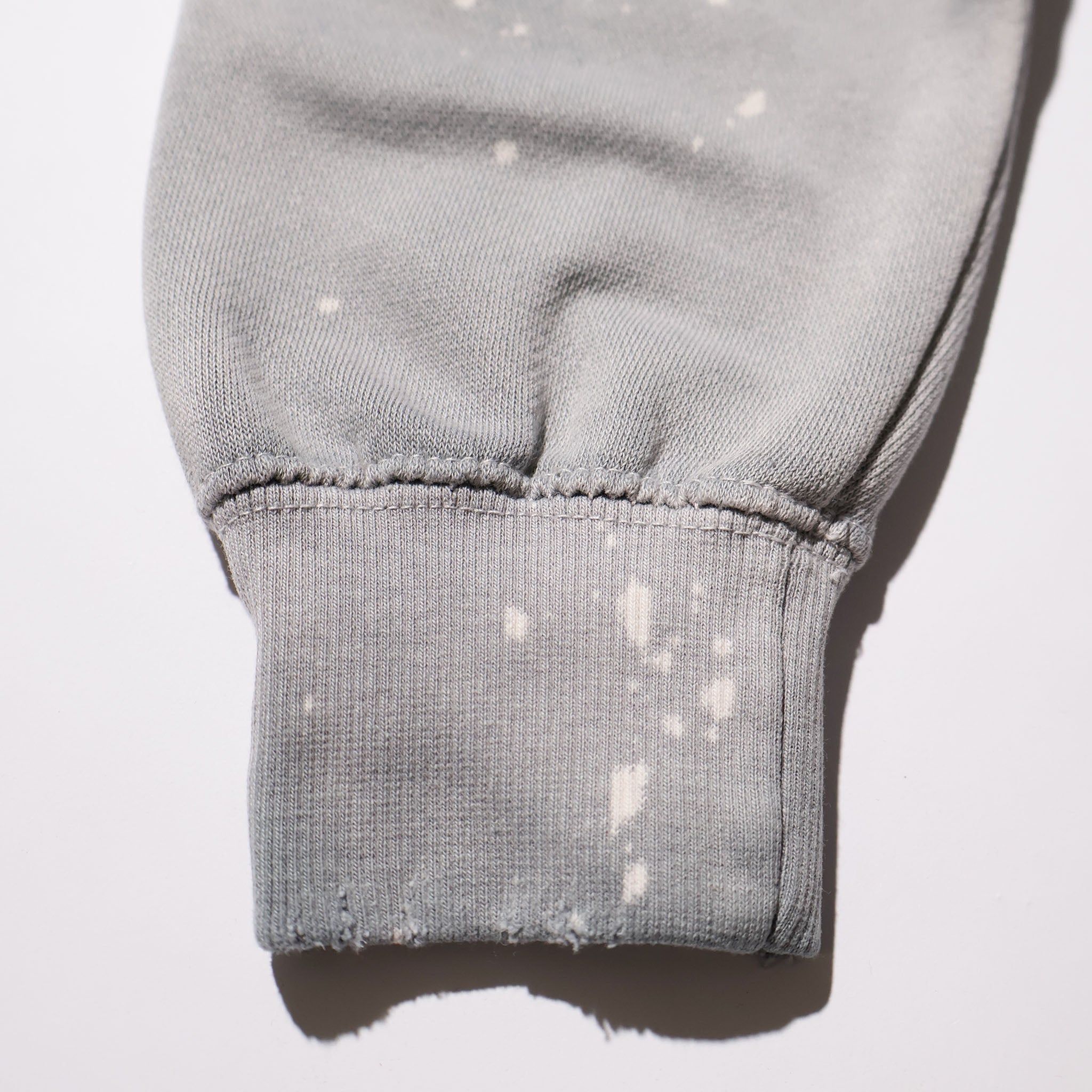 MOOJIMOOJI / CLASSIC SWEAT SPLATTER GRAY