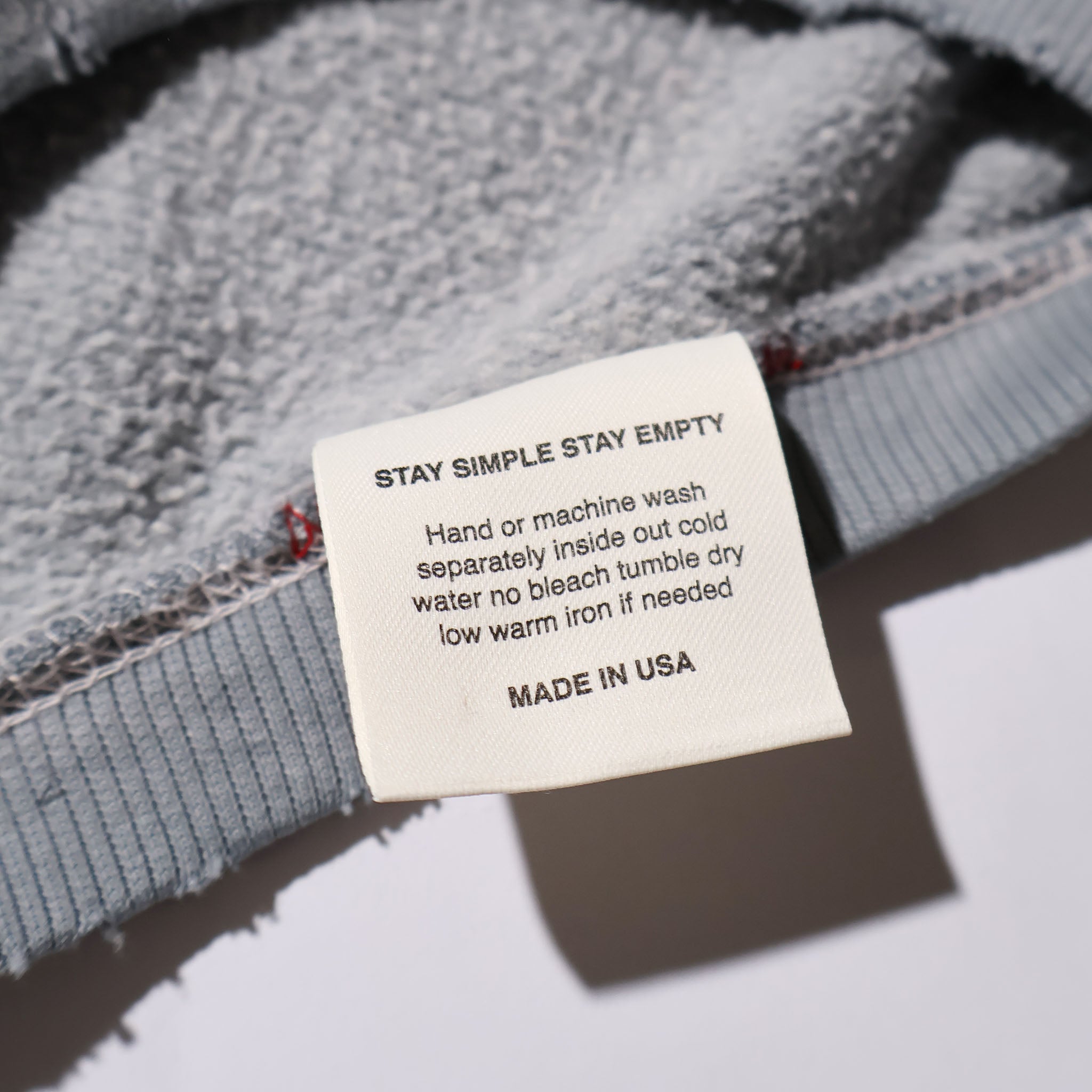 MOOJIMOOJI / CLASSIC SWEAT SPLATTER GRAY