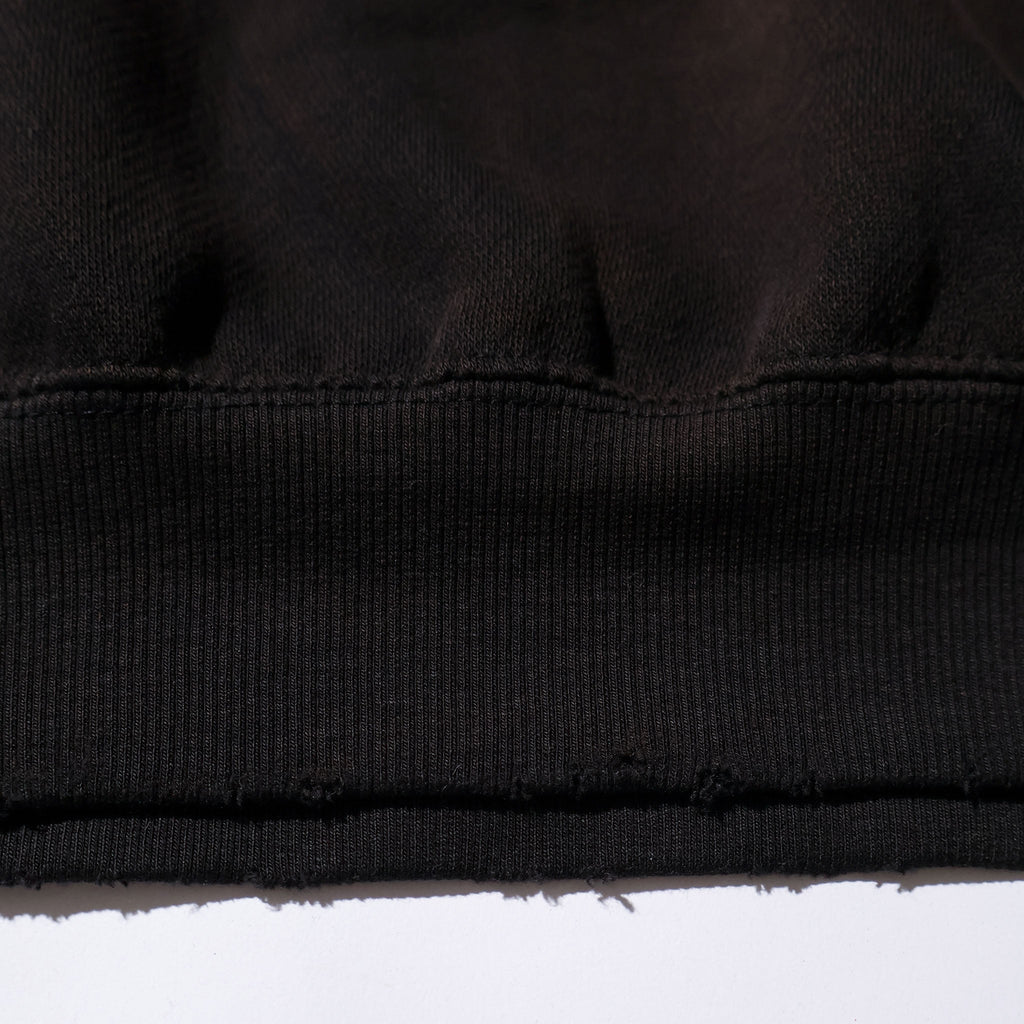 MOOJIMOOJI / CLASSIC SWEAT AGED BLACK