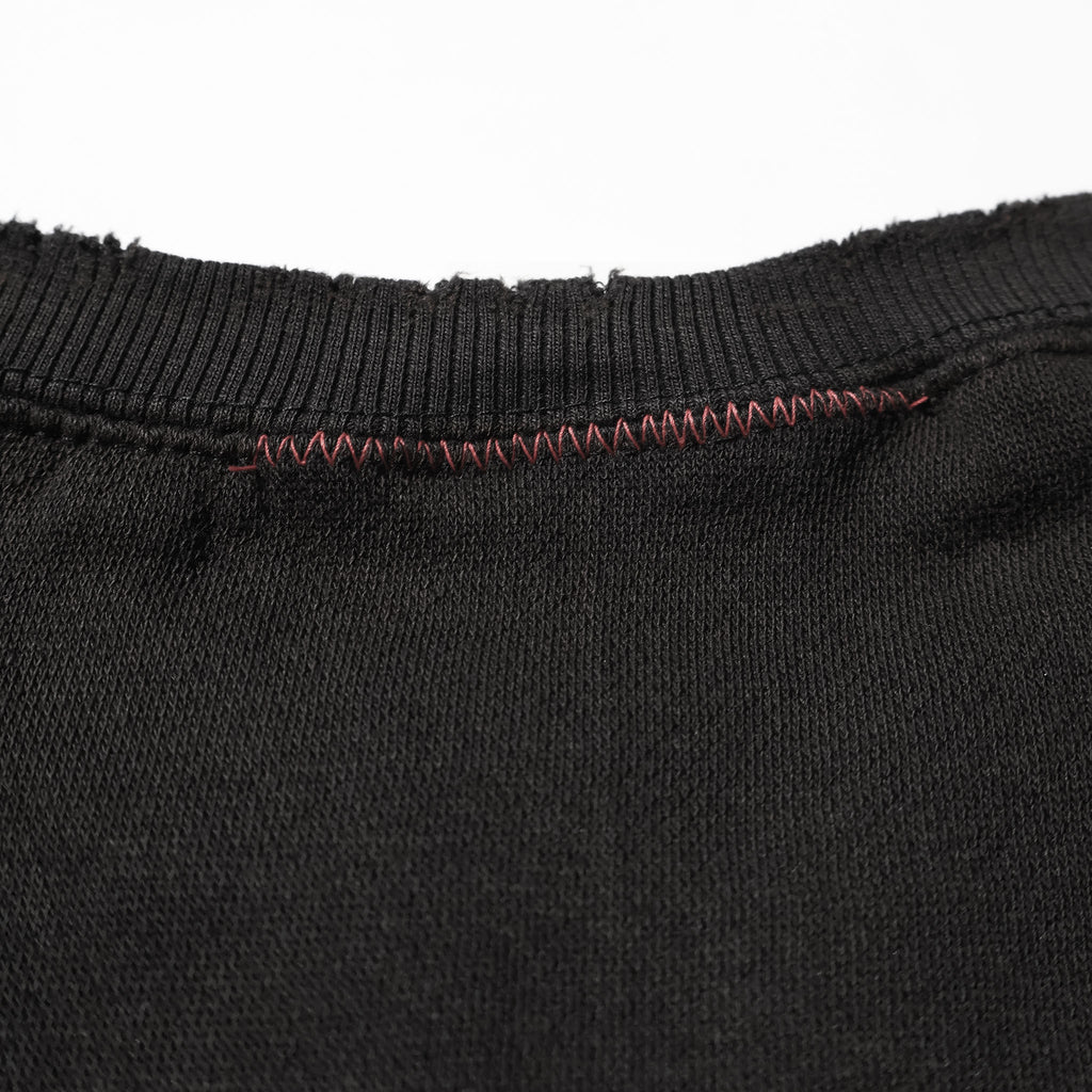 MOOJIMOOJI / CLASSIC SWEAT AGED BLACK