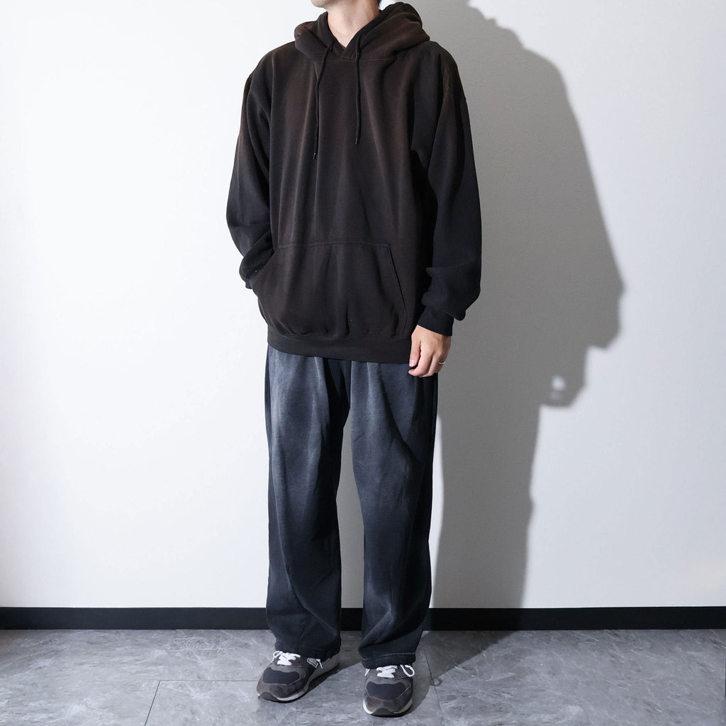 MOOJIMOOJI / CLASSIC HOODIE AGED BLACK