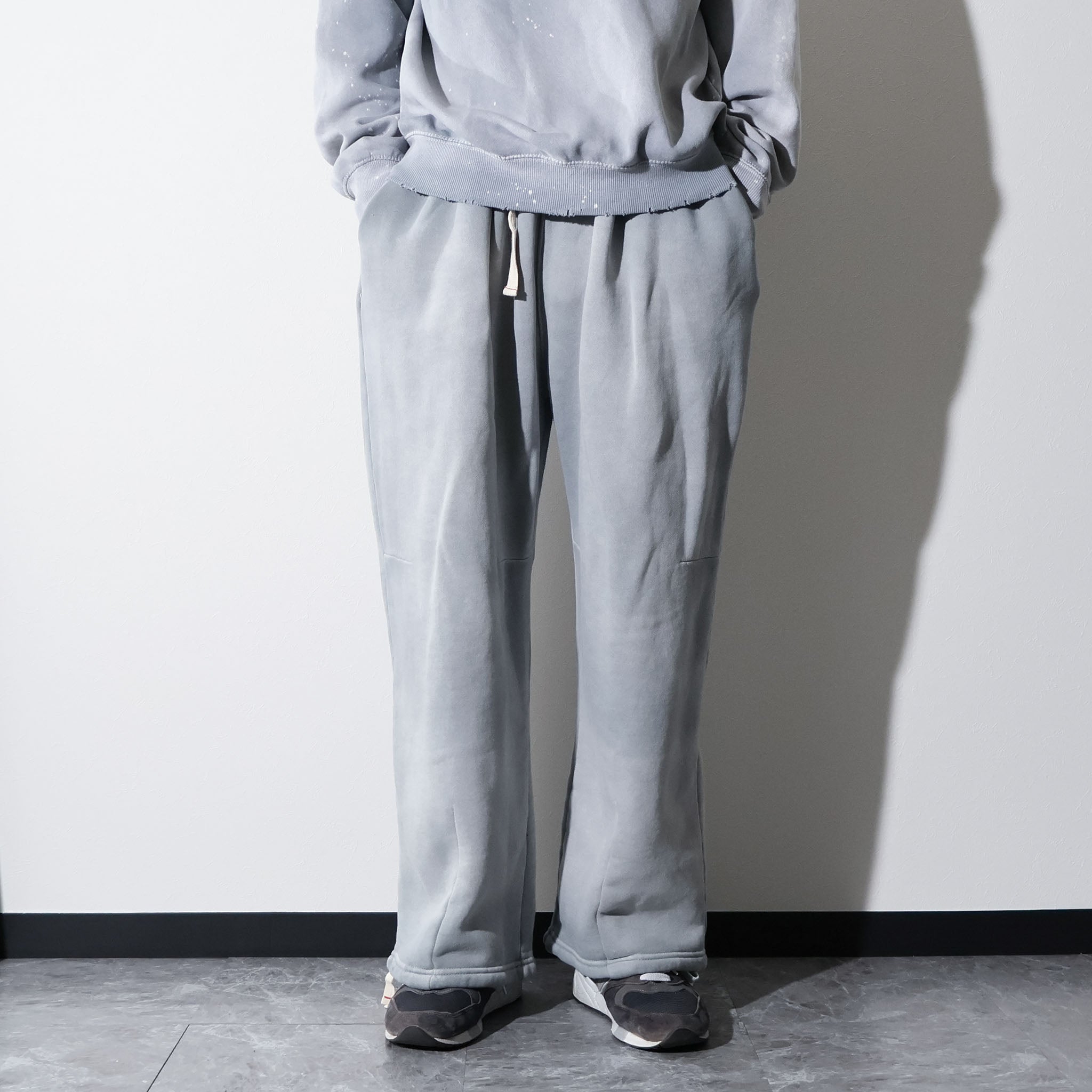 MOOJIMOOJI / SWEAT 04 PANTS AGED GRAY