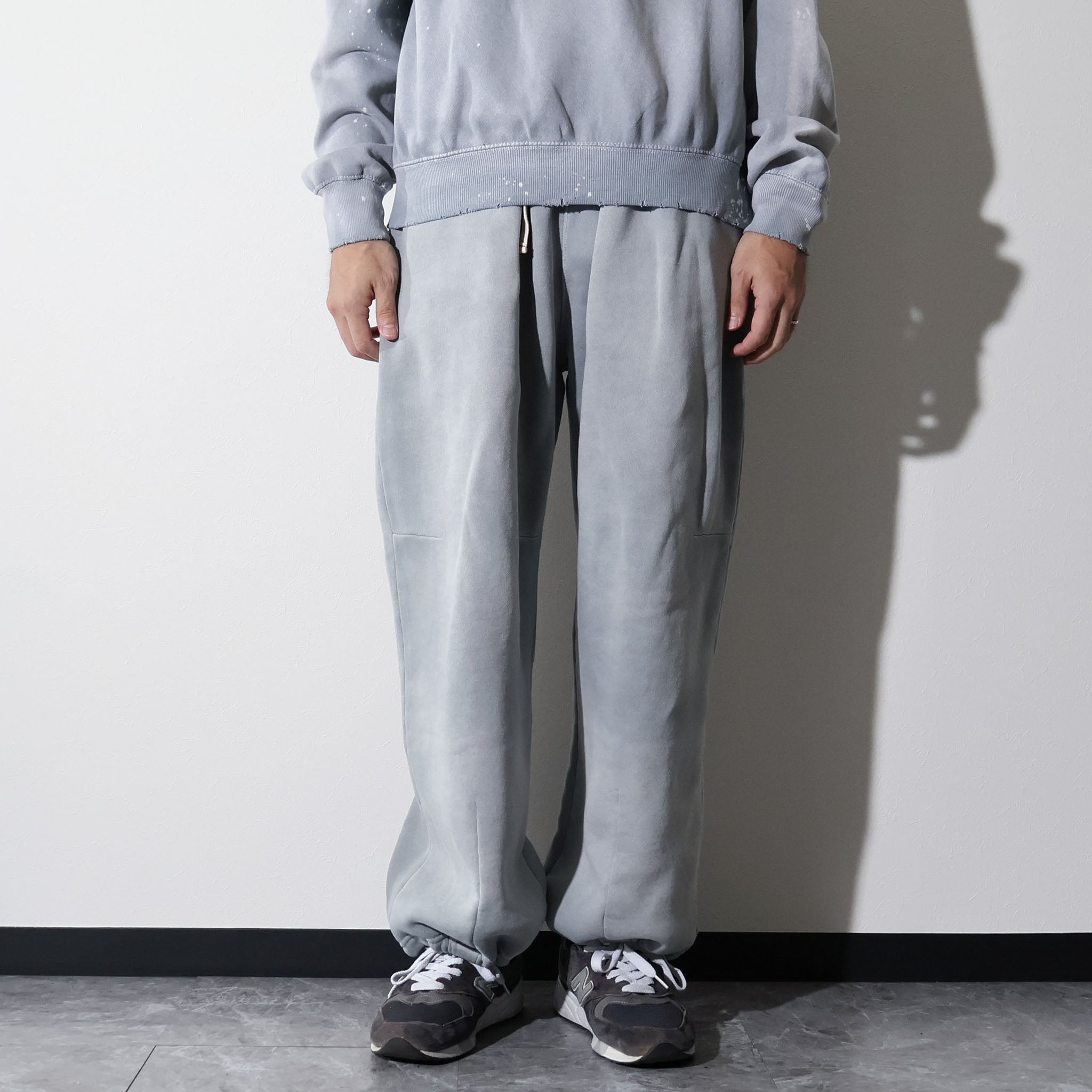 MOOJIMOOJI / SWEAT 04 PANTS AGED GRAY