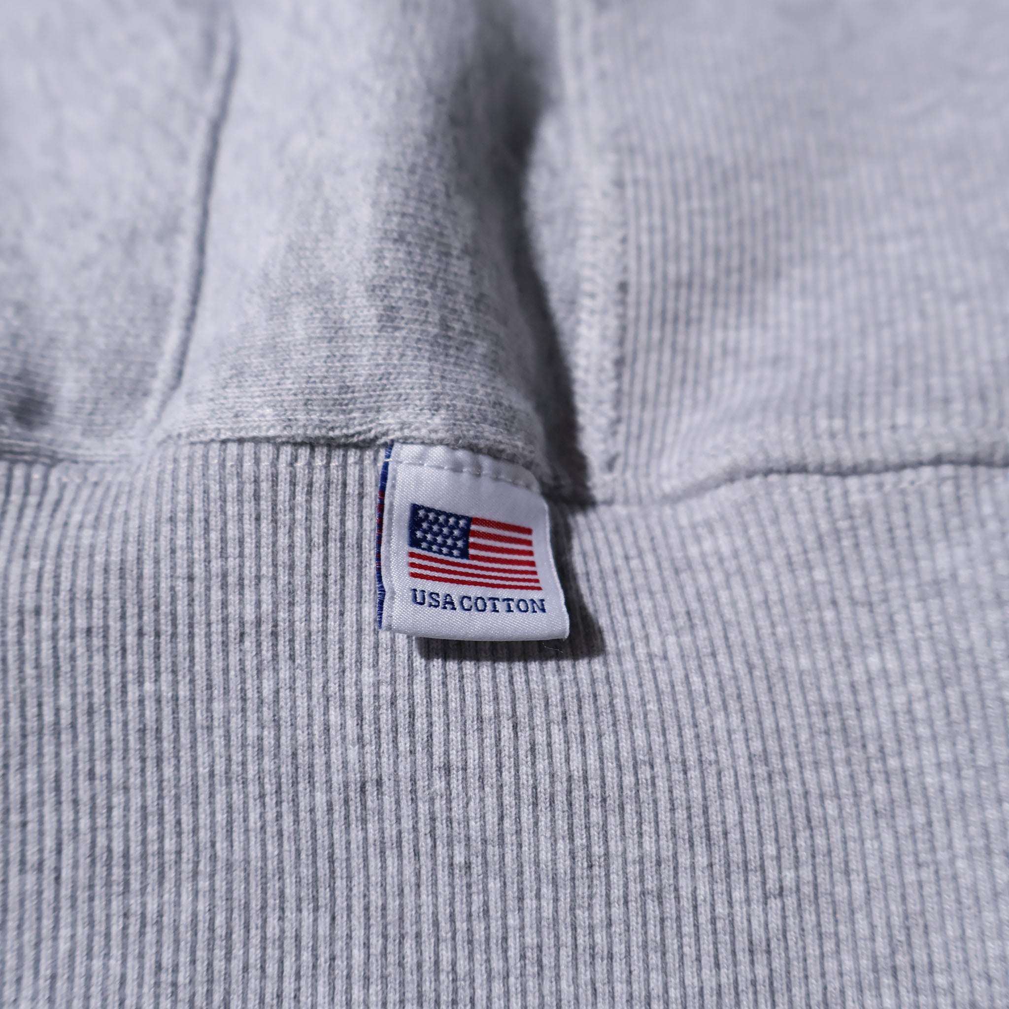 HOUSTON / 22370 PRINT U.S COTTON R/W HOODIE (USAFA) GRAY