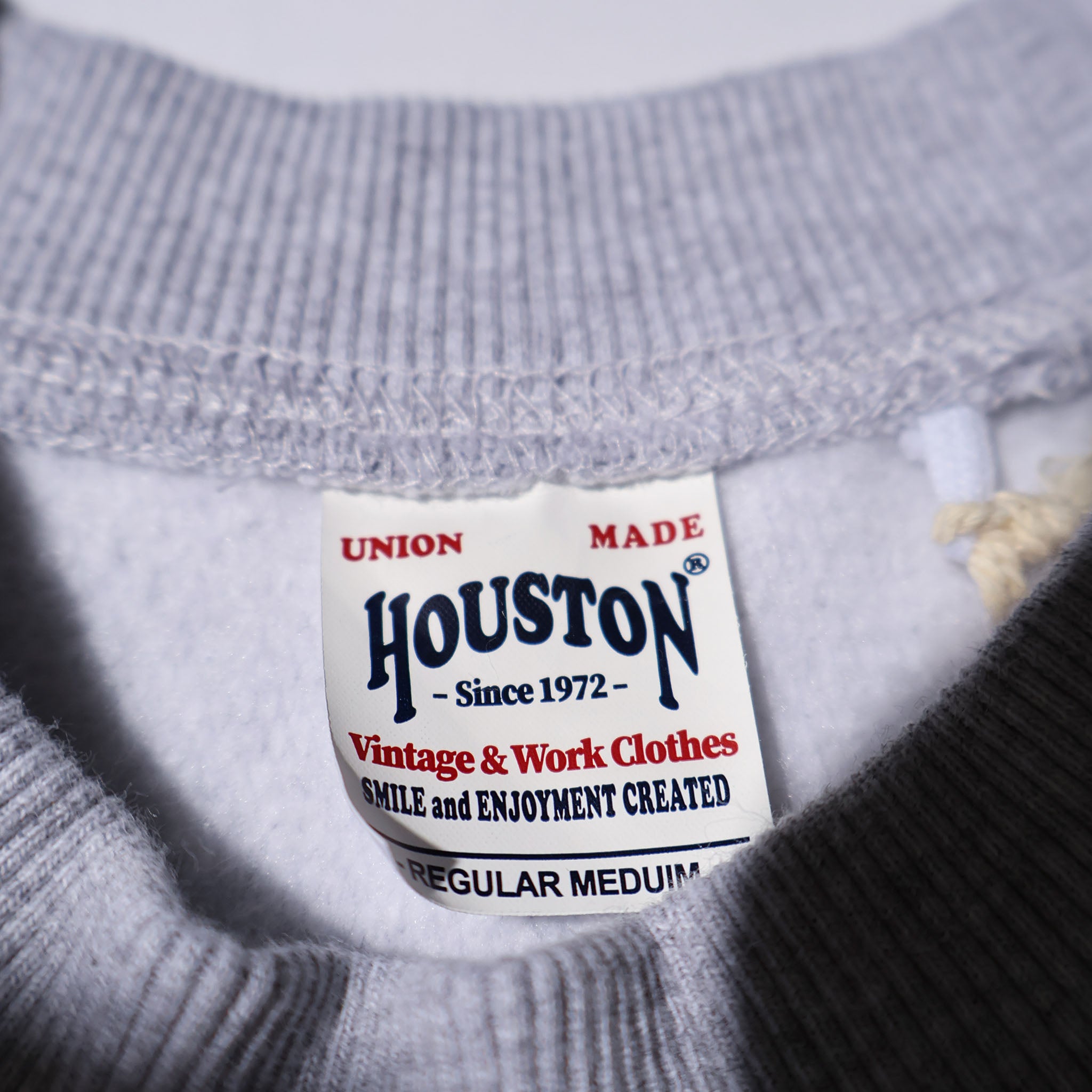 HOUSTON / 22369 PRINT U.S COTTON R/W SWEAT (USAFA) GRAY