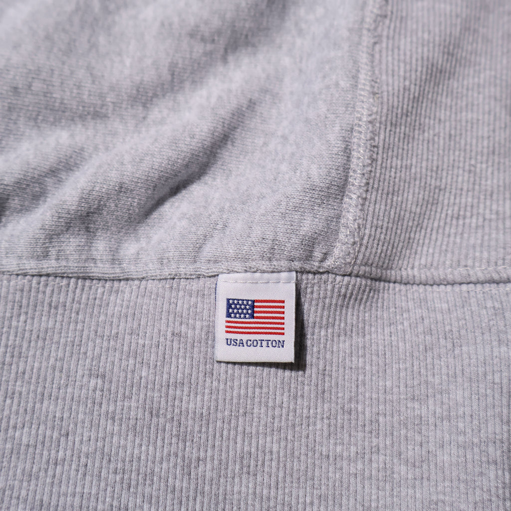 HOUSTON / 22369 PRINT U.S COTTON R/W SWEAT (USAFA) GRAY