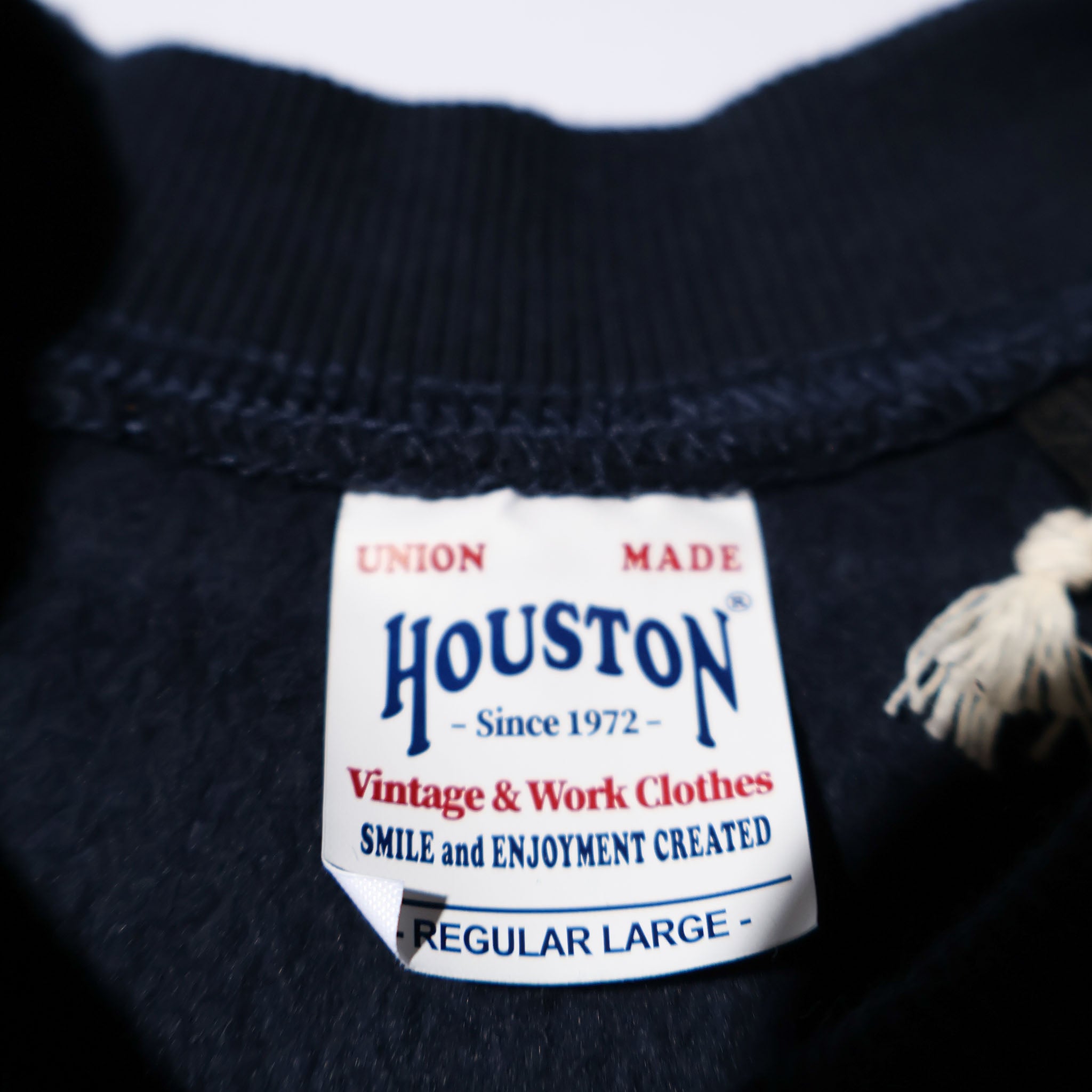 HOUSTON / 22369 PRINT U.S COTTON R/W SWEAT (USAFA) NAVY