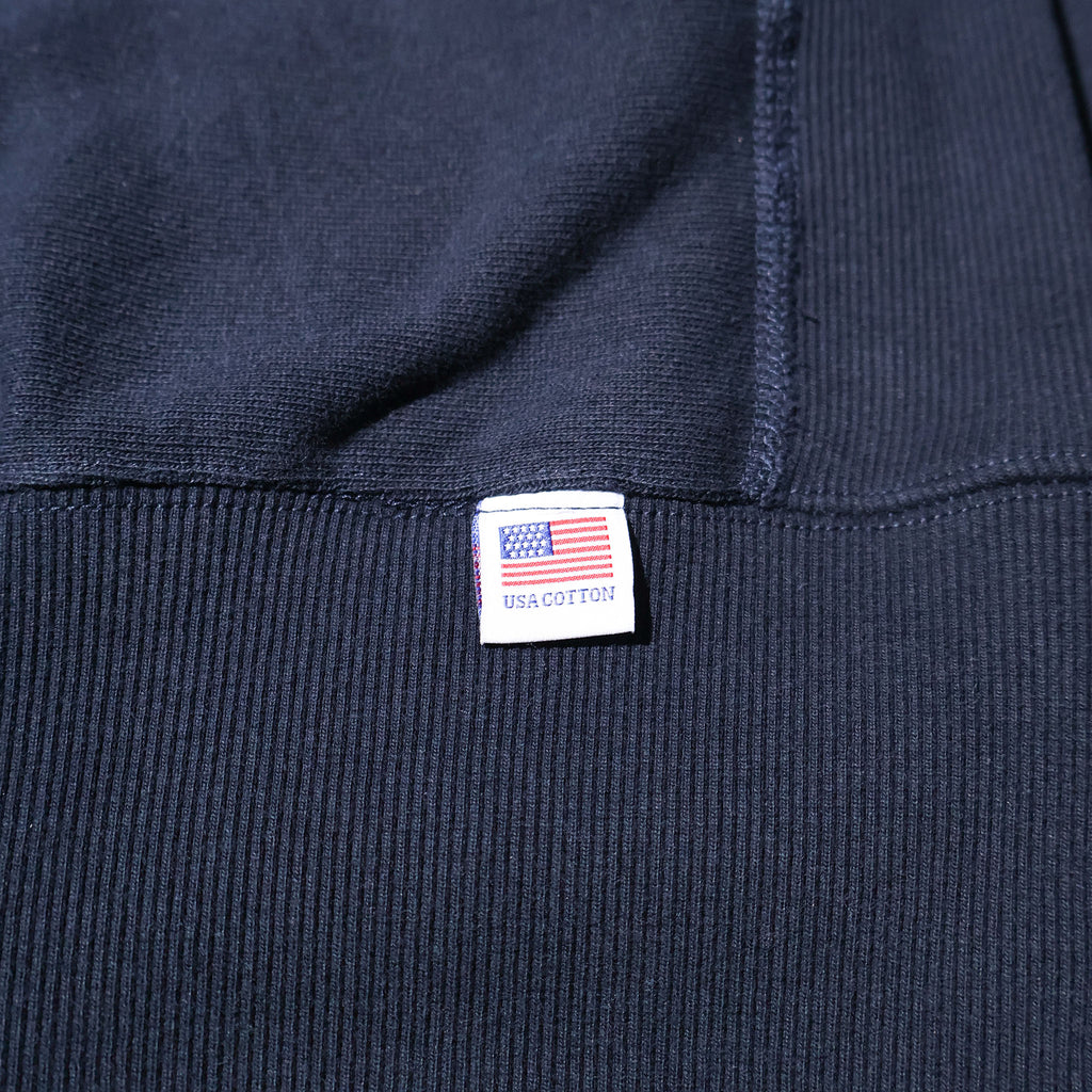 HOUSTON / 22369 PRINT U.S COTTON R/W SWEAT (USAFA) NAVY