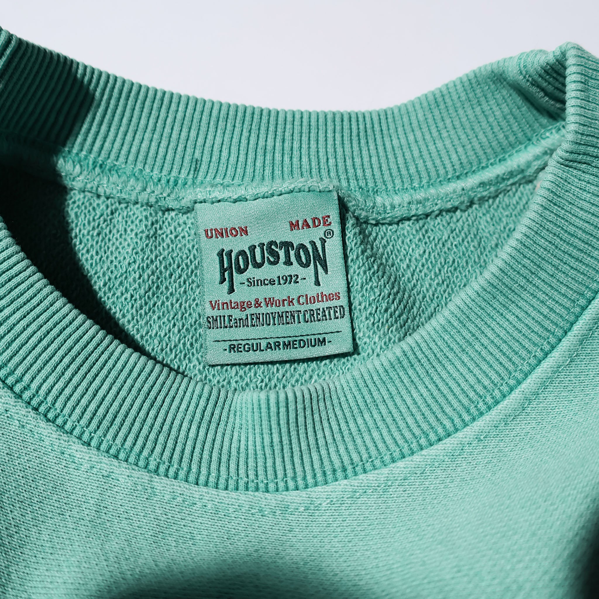 HOUSTON / 22344 PIGMENT R/W SWEAT SHIRT (ARMY) MINT