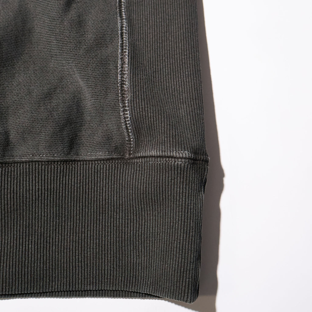 HOUSTON / 22344 PIGMENT R/W SWEAT SHIRT (ARMY) BLACK