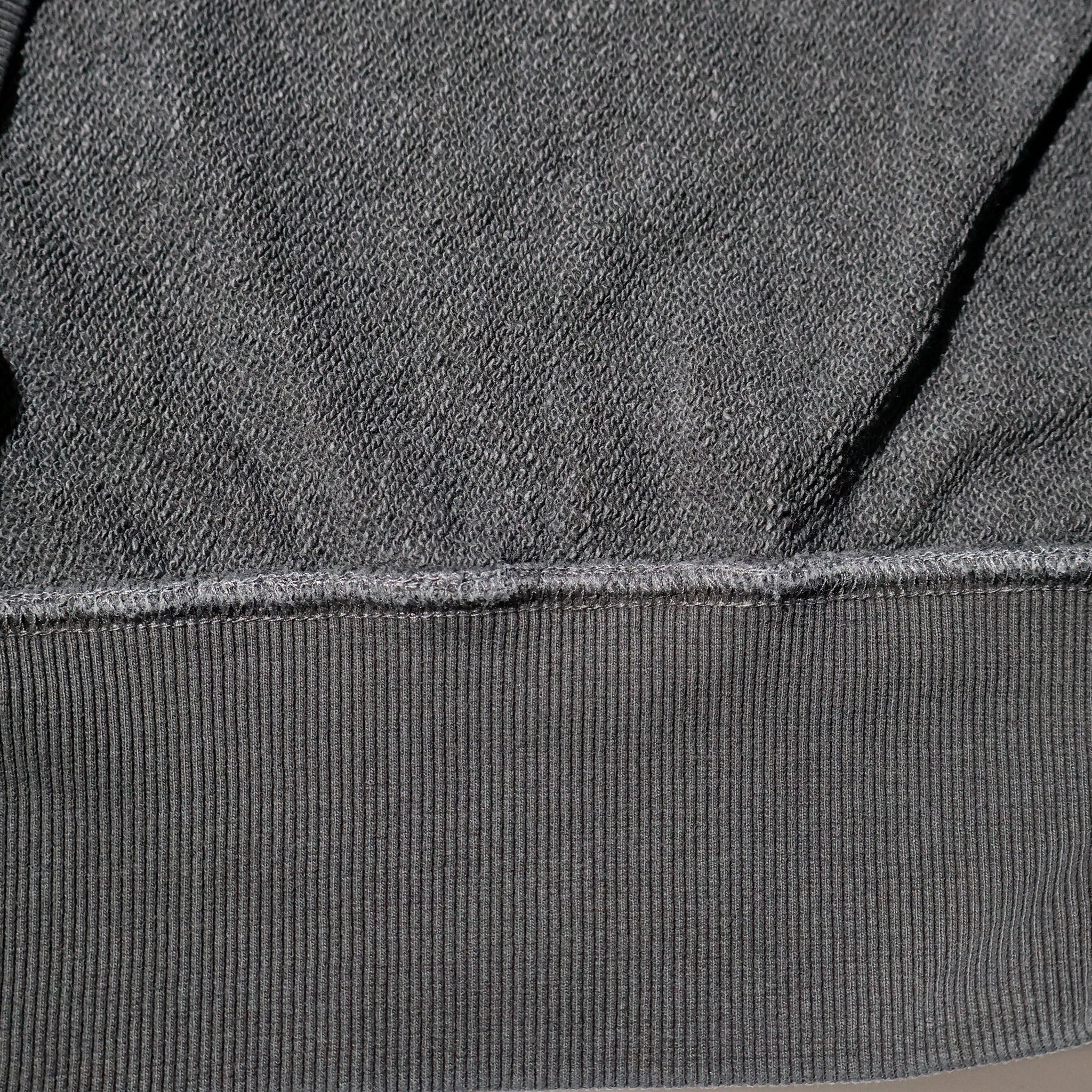 HOUSTON / 22344 PIGMENT R/W SWEAT SHIRT (ARMY) BLACK