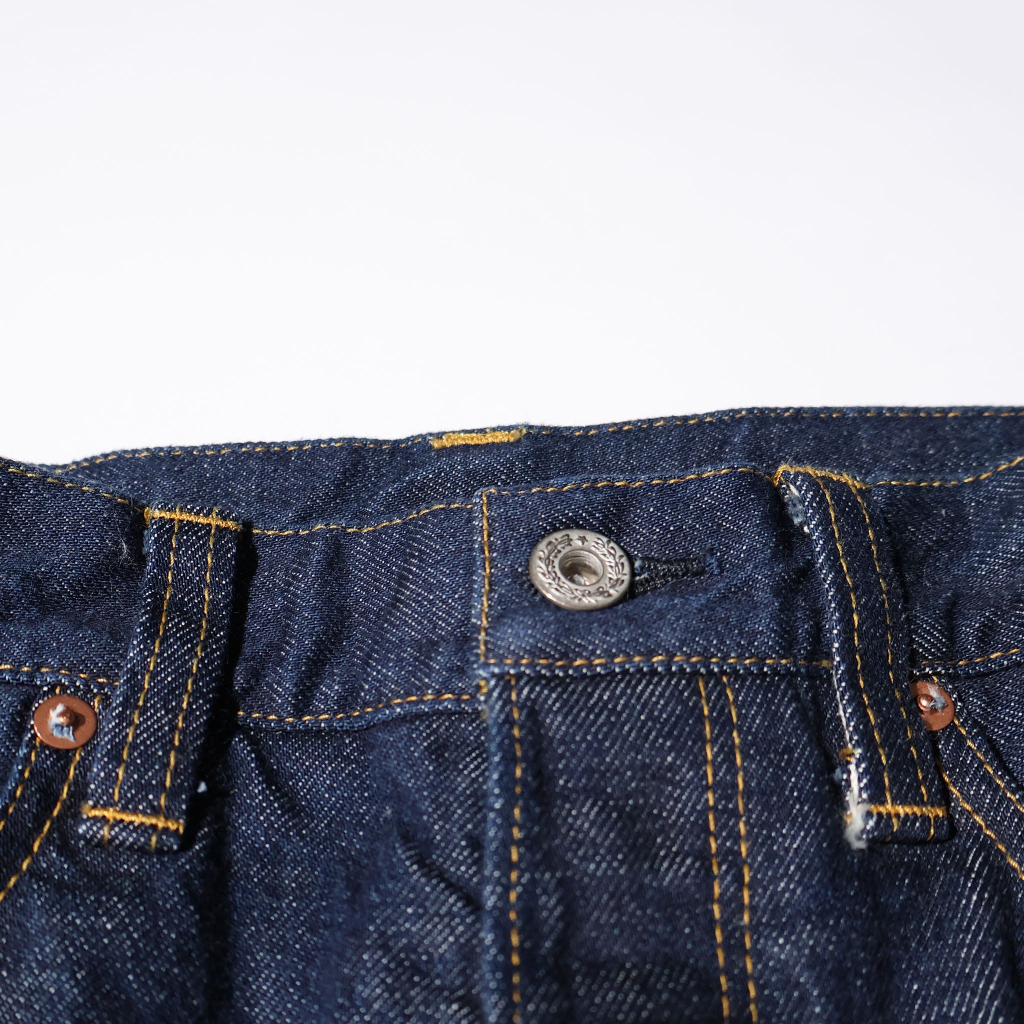 HOUSTON / 10164 WW2 SELVEDGE DENIM PANTS MADE IN JAPAN