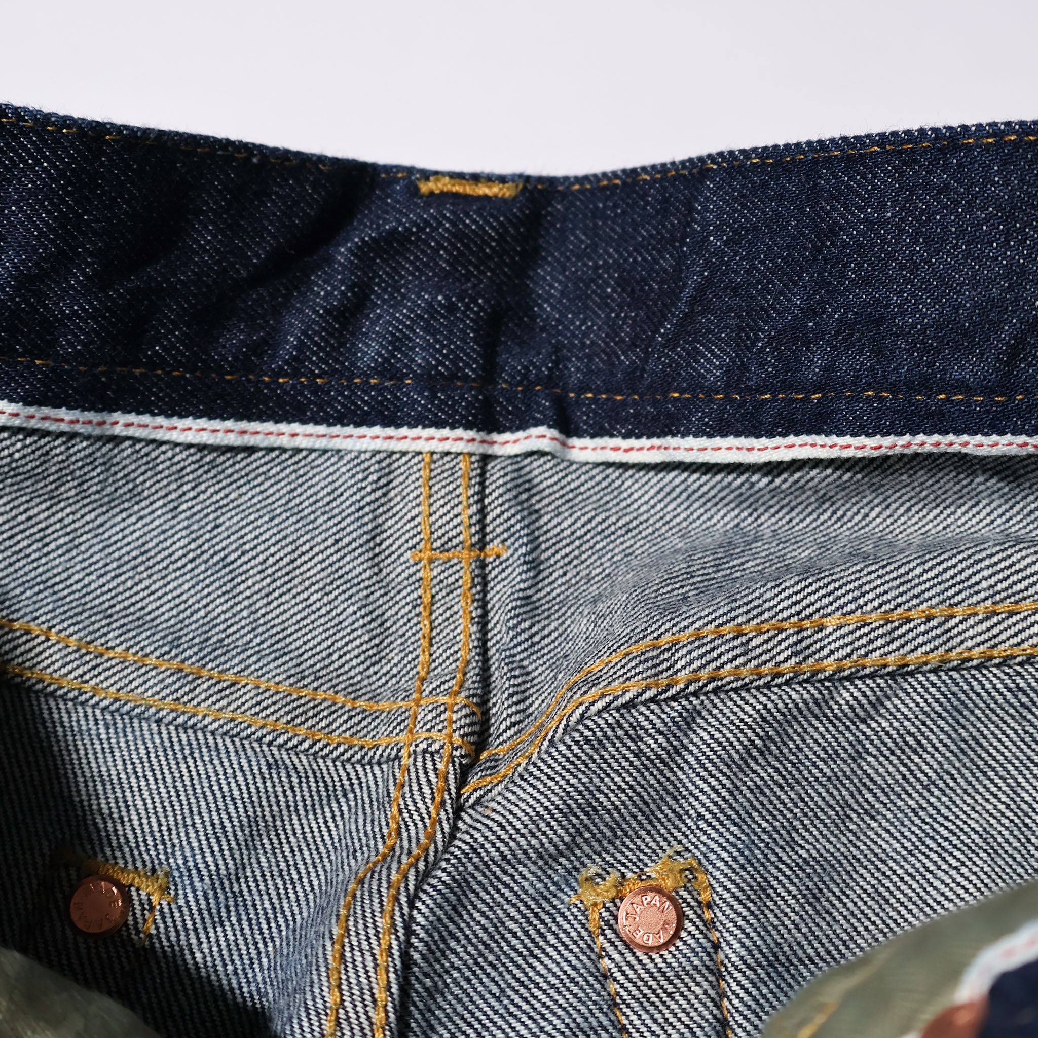 HOUSTON / 10164 WW2 SELVEDGE DENIM PANTS MADE IN JAPAN - TRUTH
