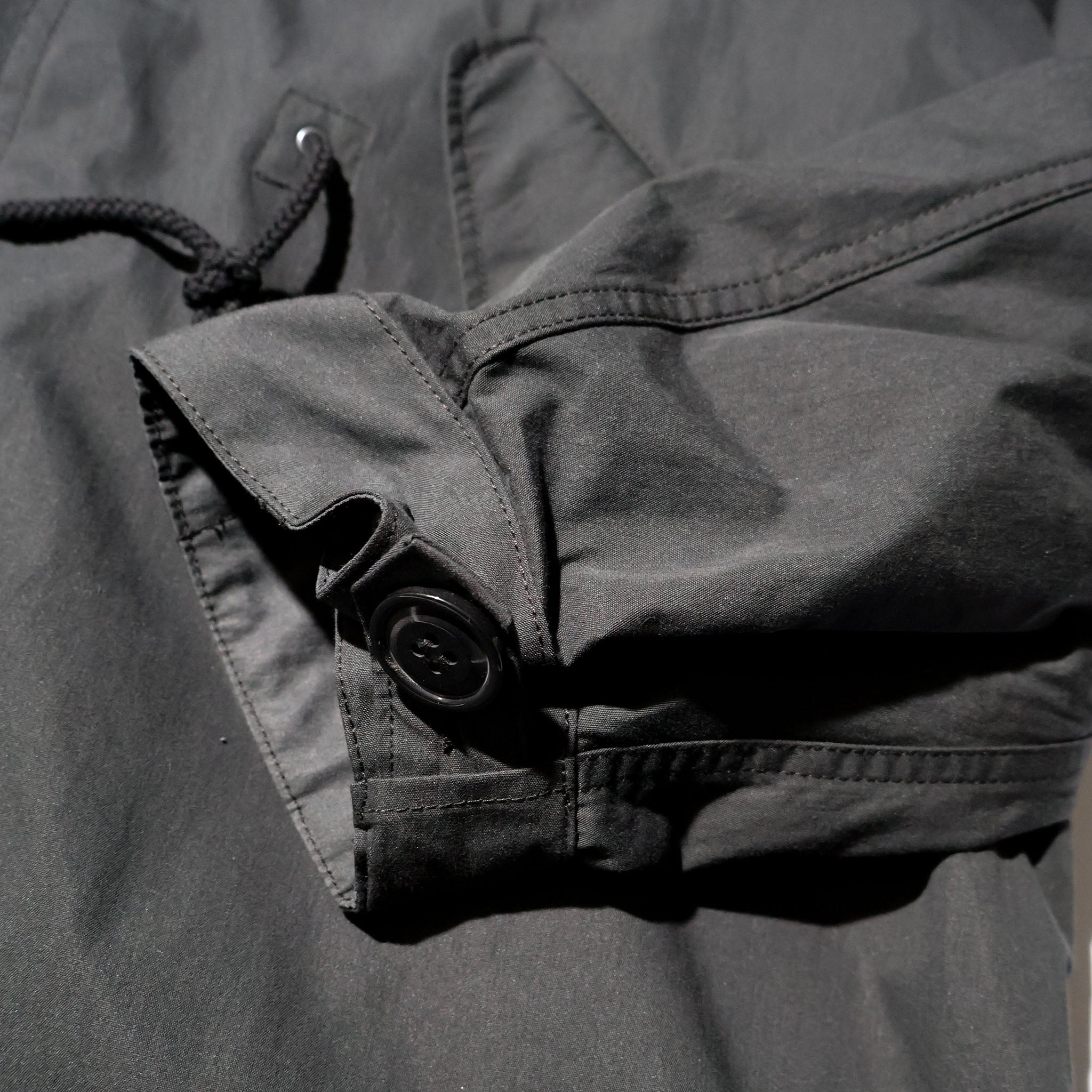 HOUSTON / 5410 M-65 PARKA with LINER BLACK