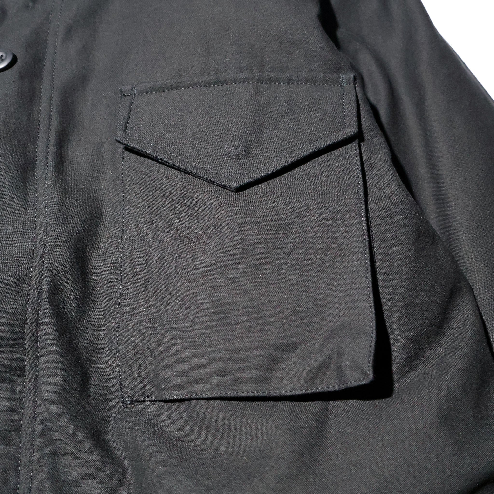 HOUSTON /  50815 M-65 JACKET with LINER BLACK