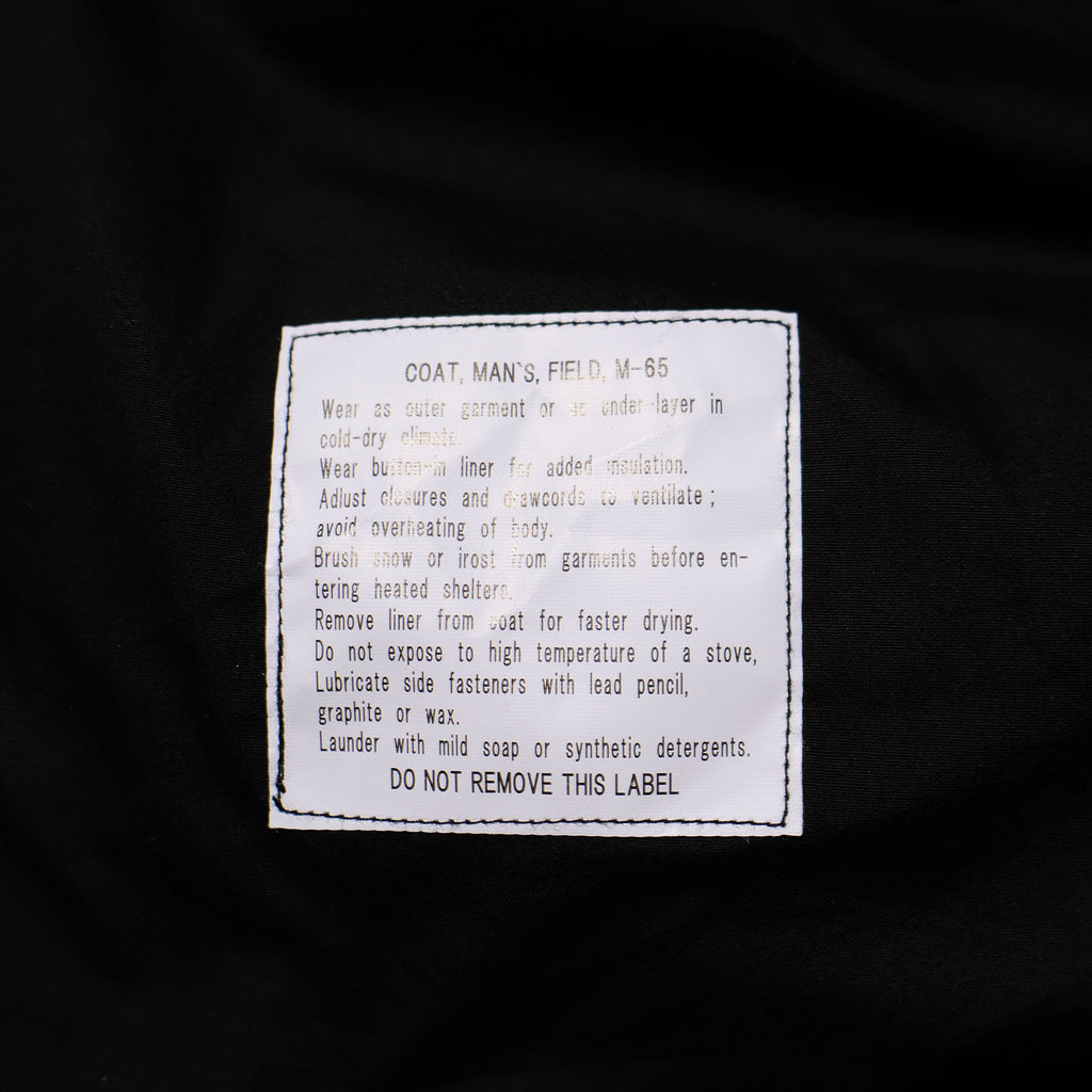 HOUSTON /  50815 M-65 JACKET with LINER BLACK