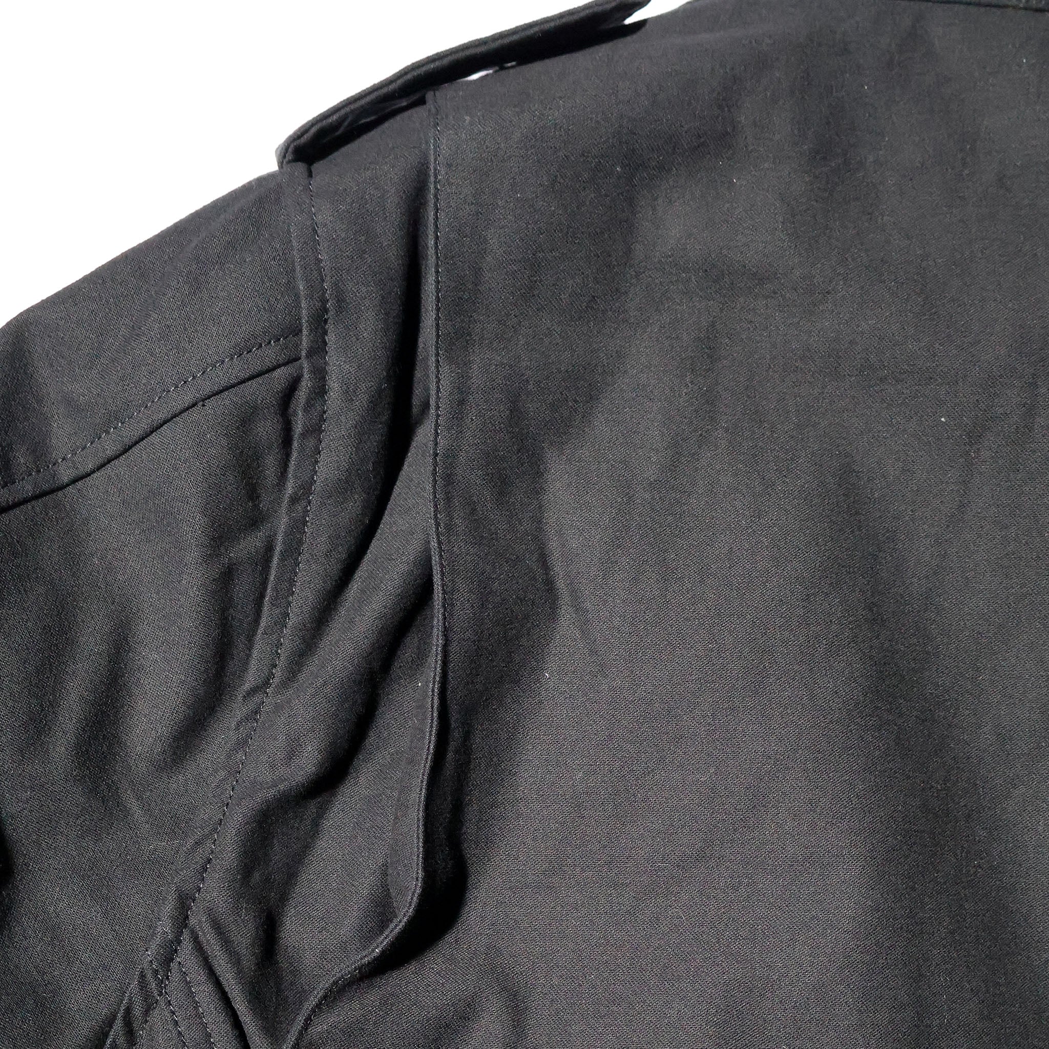 HOUSTON /  50815 M-65 JACKET with LINER BLACK