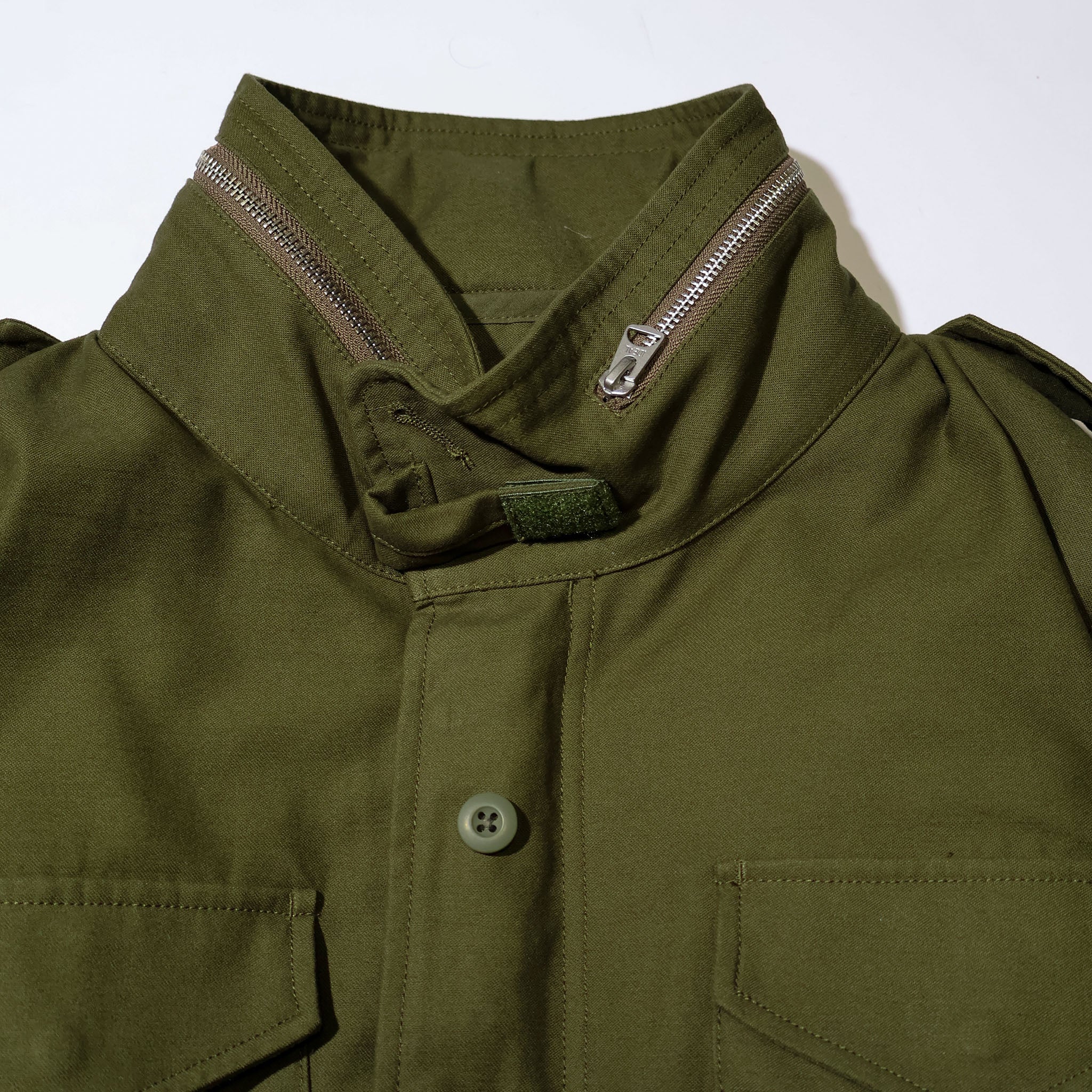 HOUSTON / 50815 M-65 JACKET with LINER OLIVE - TRUTH