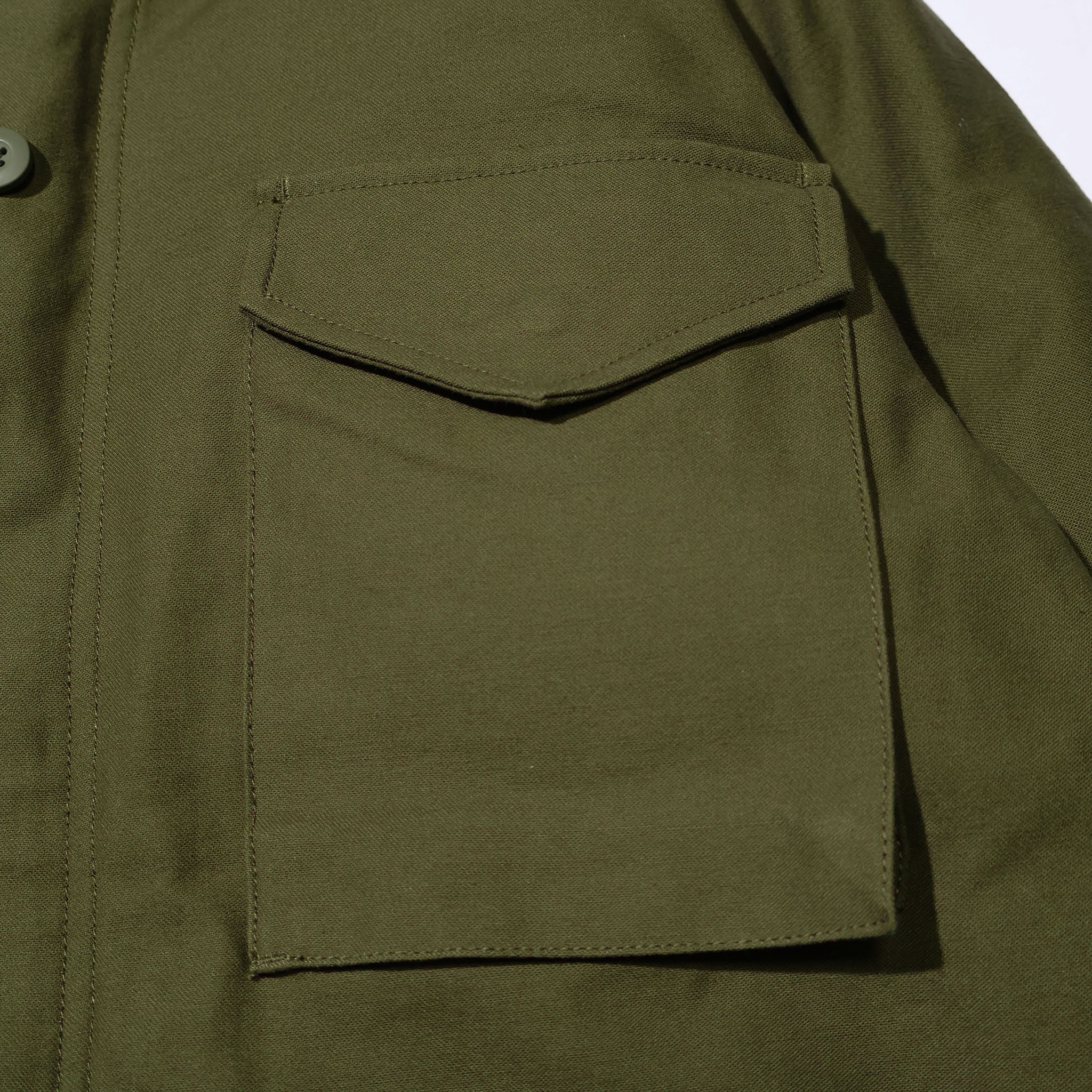 HOUSTON / 50815 M-65 JACKET with LINER OLIVE - TRUTH