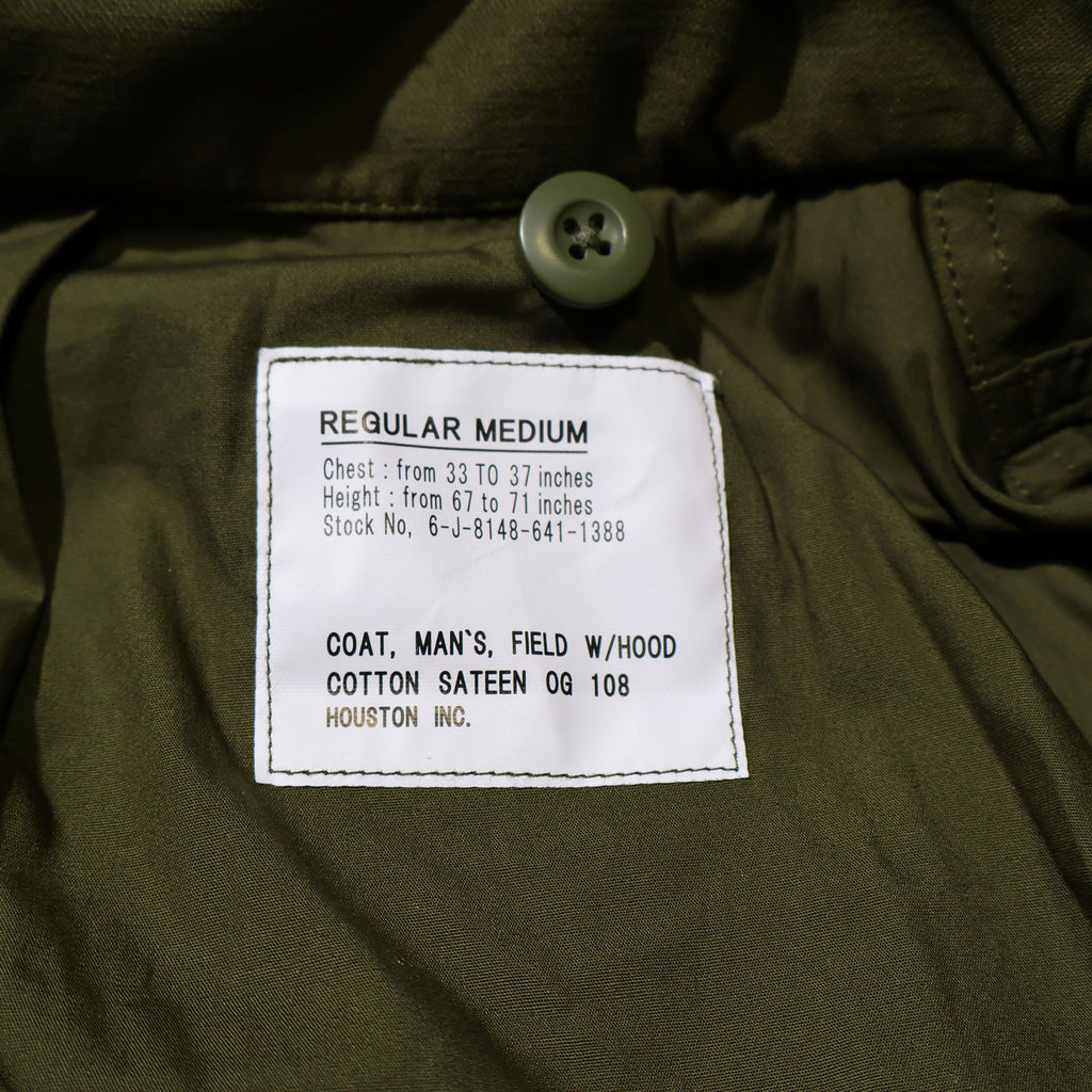 HOUSTON /  50815 M-65 JACKET with LINER OLIVE