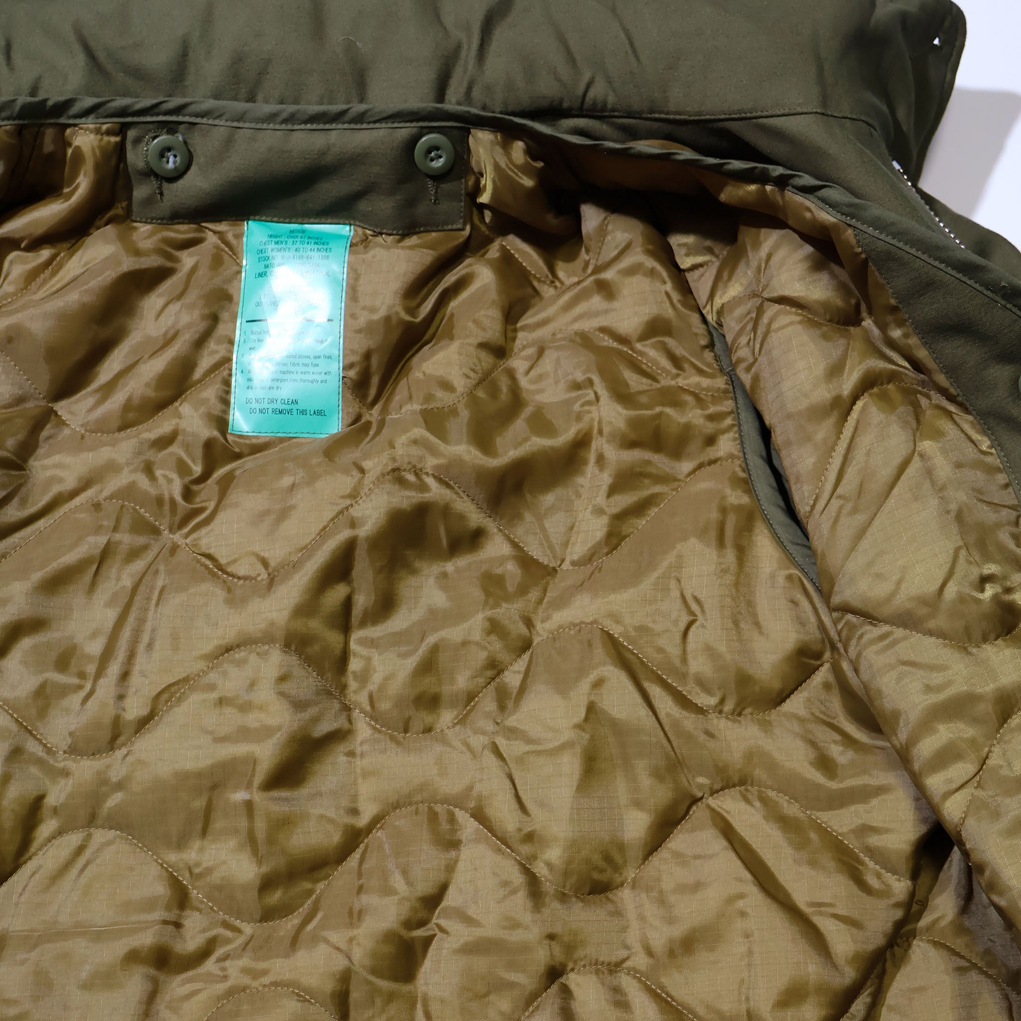 HOUSTON /  50815 M-65 JACKET with LINER OLIVE
