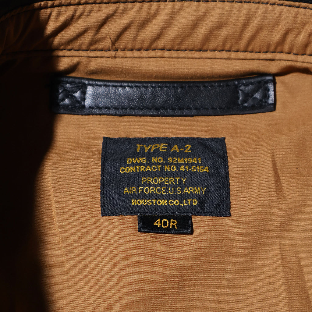 HOUSTON / 8173 A-2 LEATHER JACKET