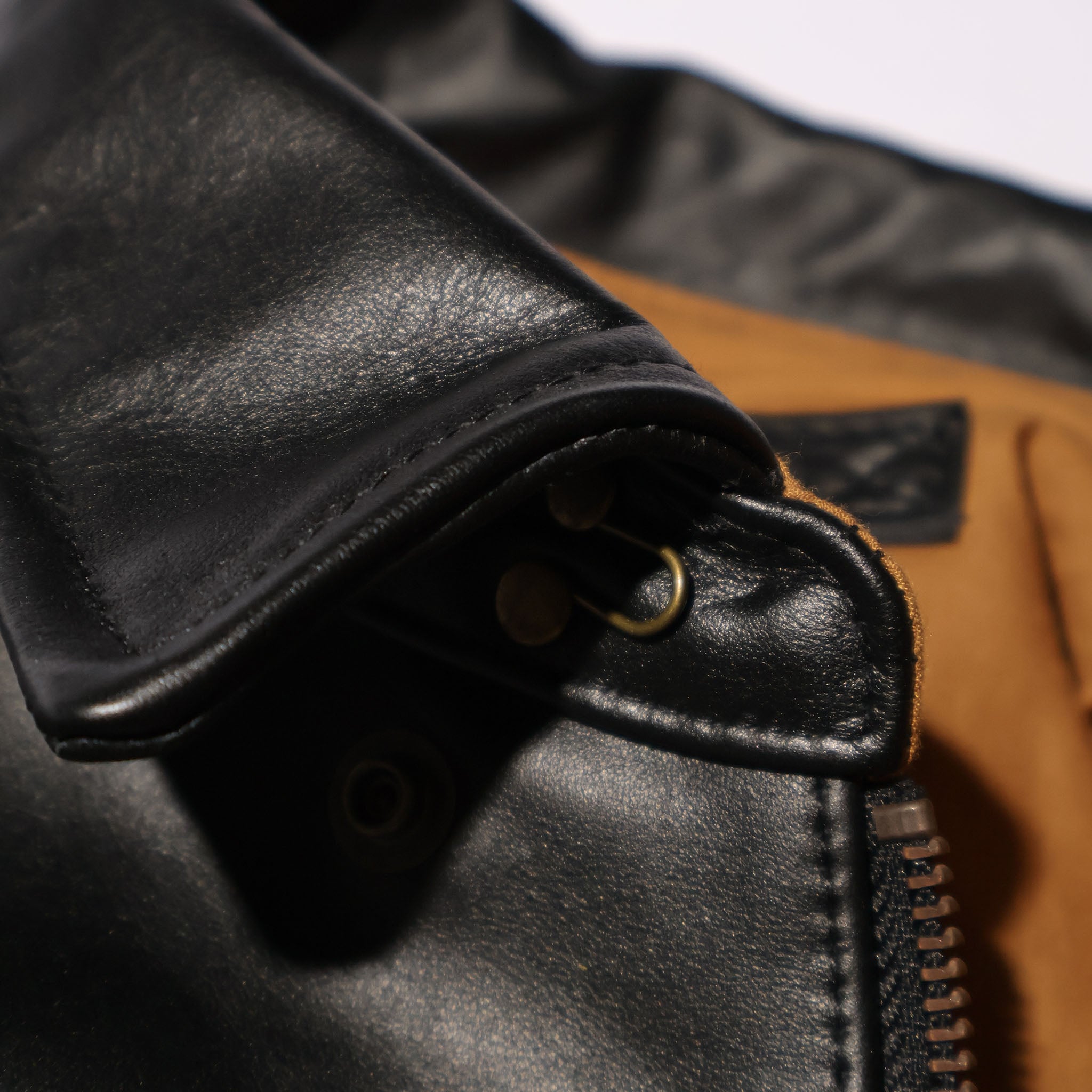 HOUSTON / 8173 A-2 LEATHER JACKET