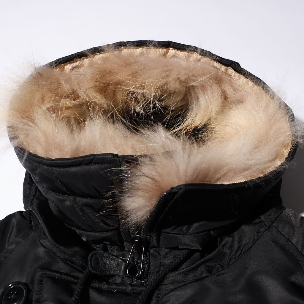 HOUSTON / 50317 N-3B FLIGHT JACKET BLACK