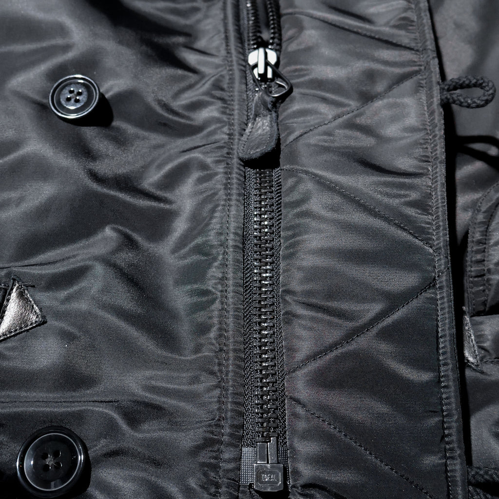 HOUSTON / 50317 N-3B FLIGHT JACKET BLACK