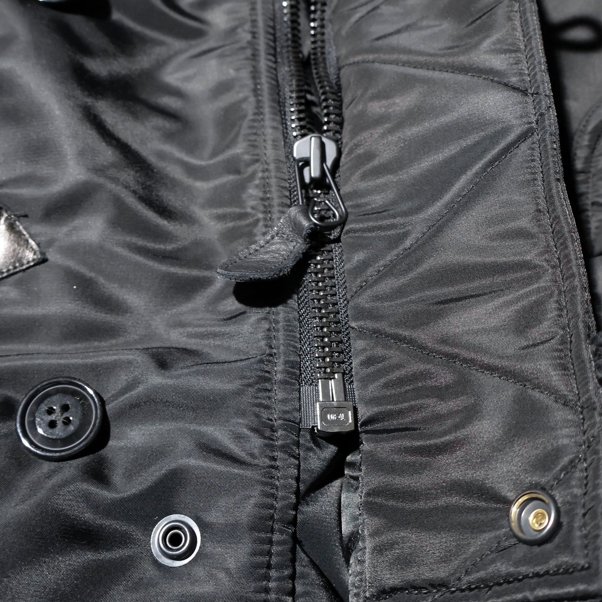 HOUSTON / 50317 N-3B FLIGHT JACKET BLACK