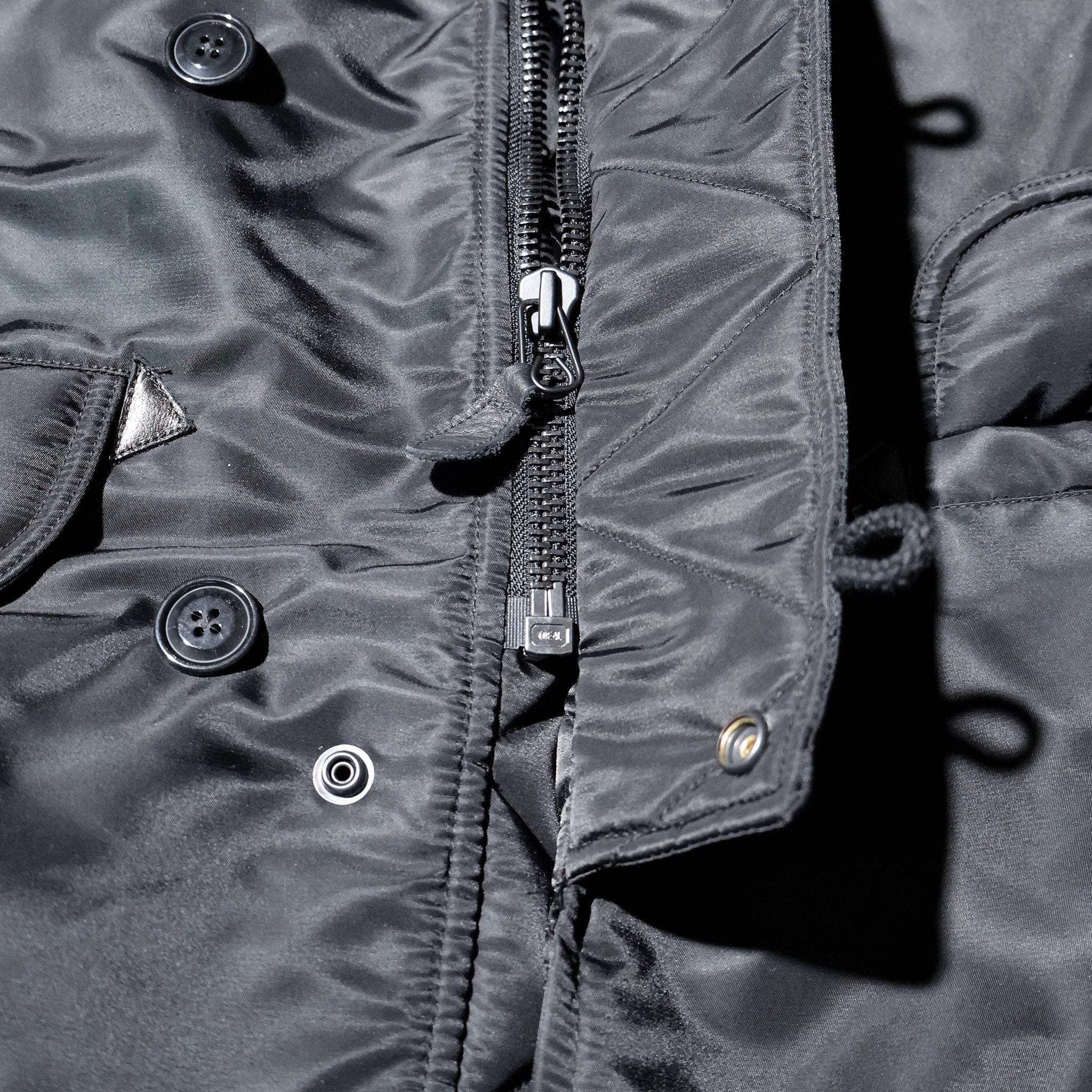 HOUSTON / 50317 N-3B FLIGHT JACKET BLACK