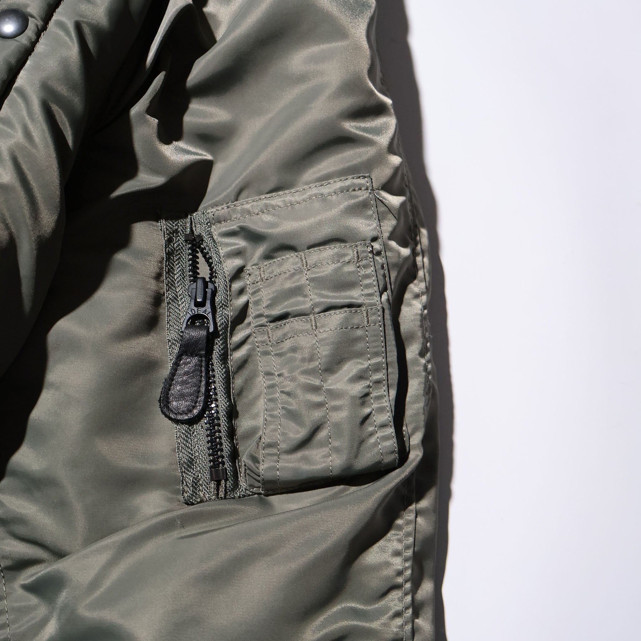 HOUSTON / 50317 N-3B FLIGHT JACKET OLIVE