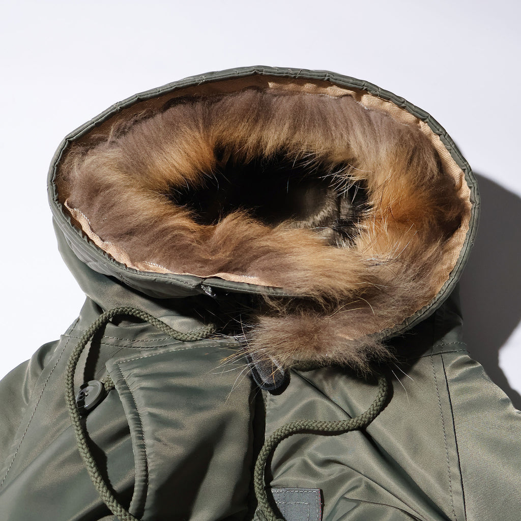 HOUSTON / 50317 N-3B FLIGHT JACKET OLIVE