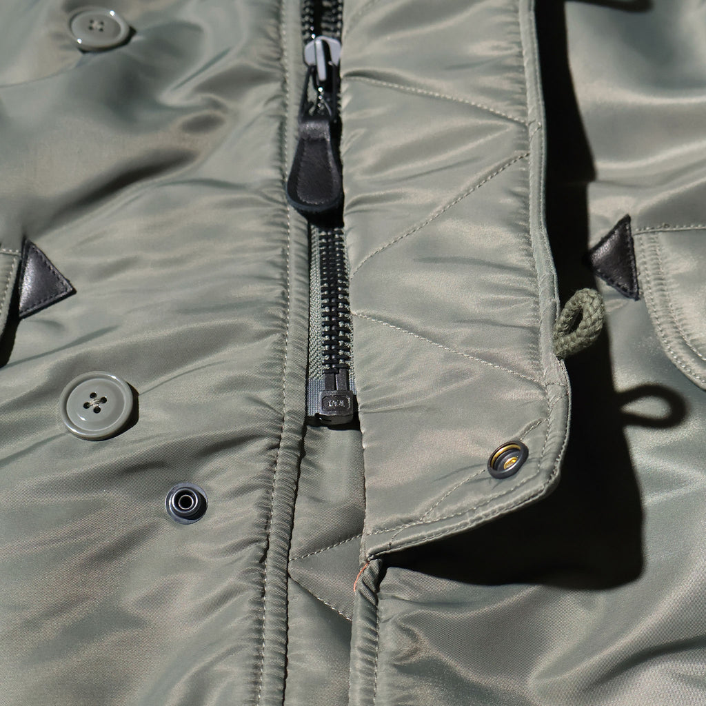 HOUSTON / 50317 N-3B FLIGHT JACKET OLIVE