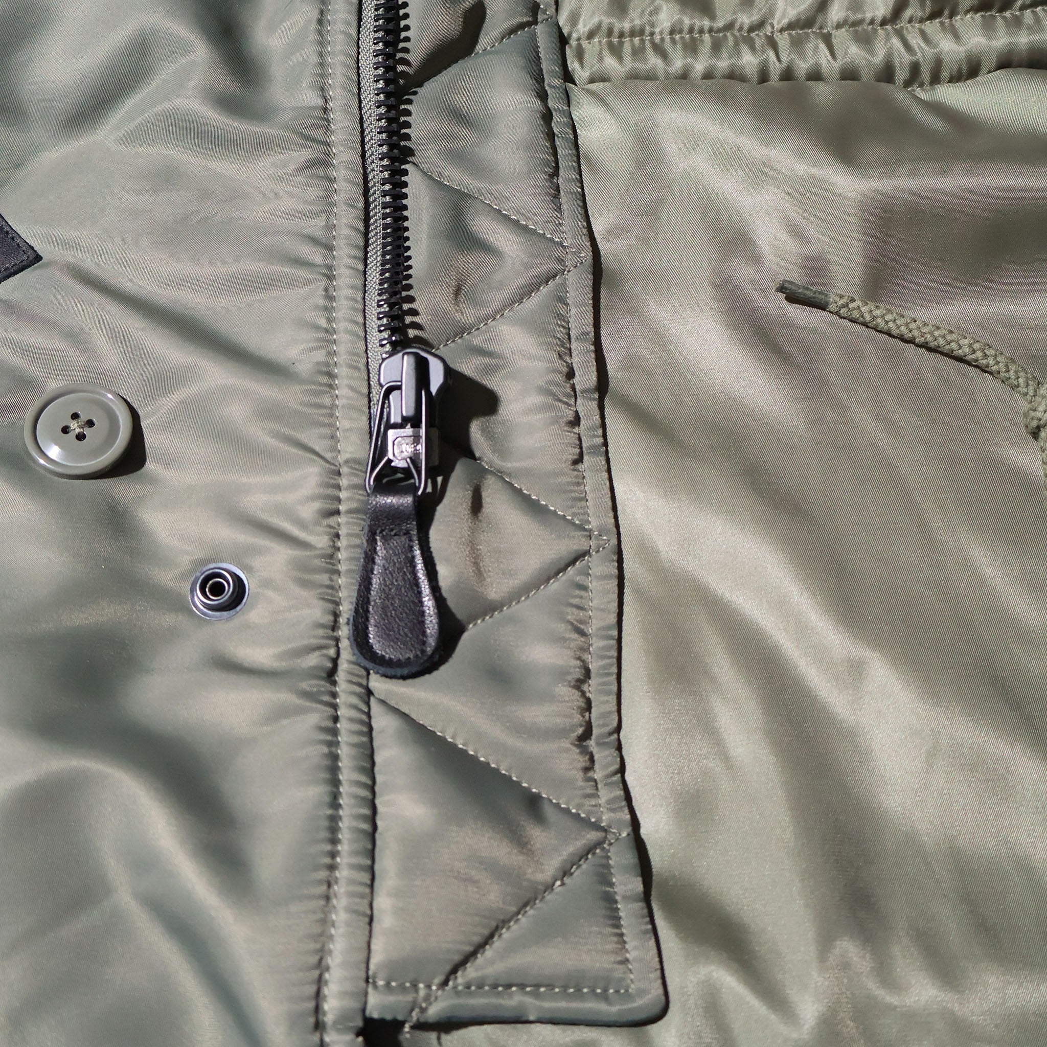 HOUSTON / 50317 N-3B FLIGHT JACKET OLIVE