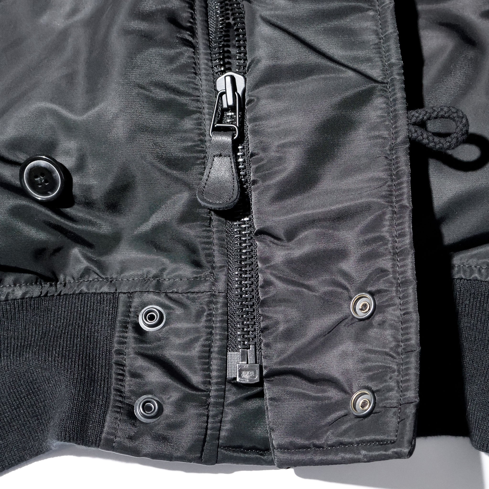 HOUSTON / 51536 N-2B FLIGHT JACKET BLACK