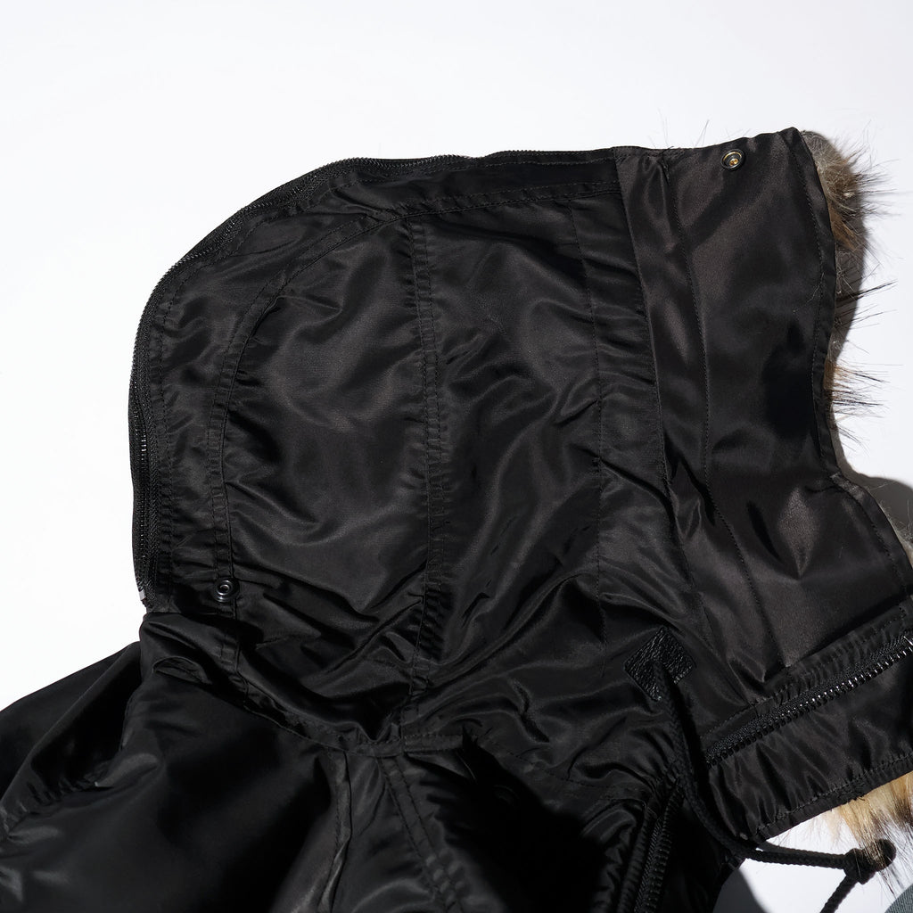 HOUSTON / 51536 N-2B FLIGHT JACKET BLACK