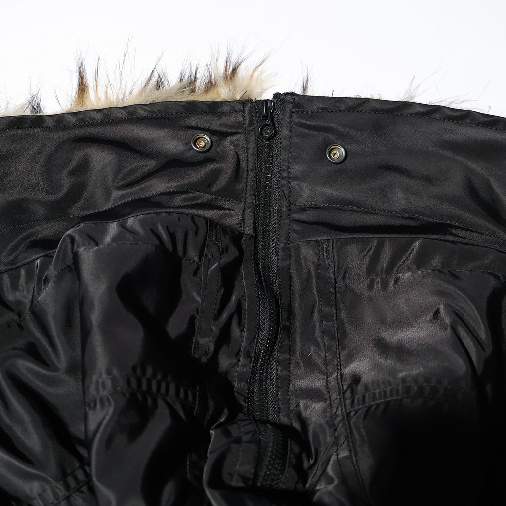 HOUSTON / 51536 N-2B FLIGHT JACKET BLACK